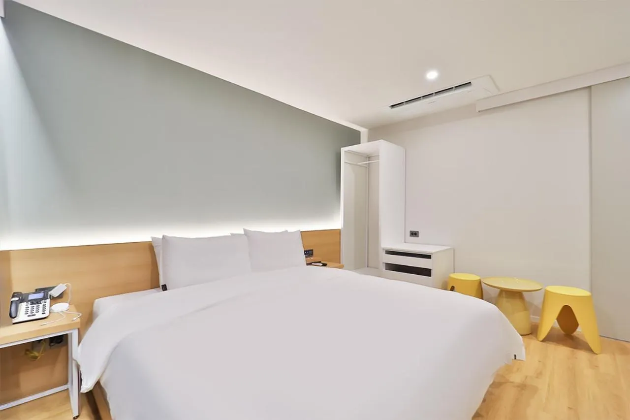 Bed in Gongdam Stay Hotel Ulsan Samsan