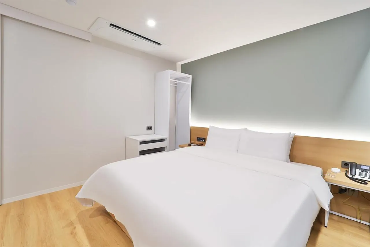 Bed in Gongdam Stay Hotel Ulsan Samsan
