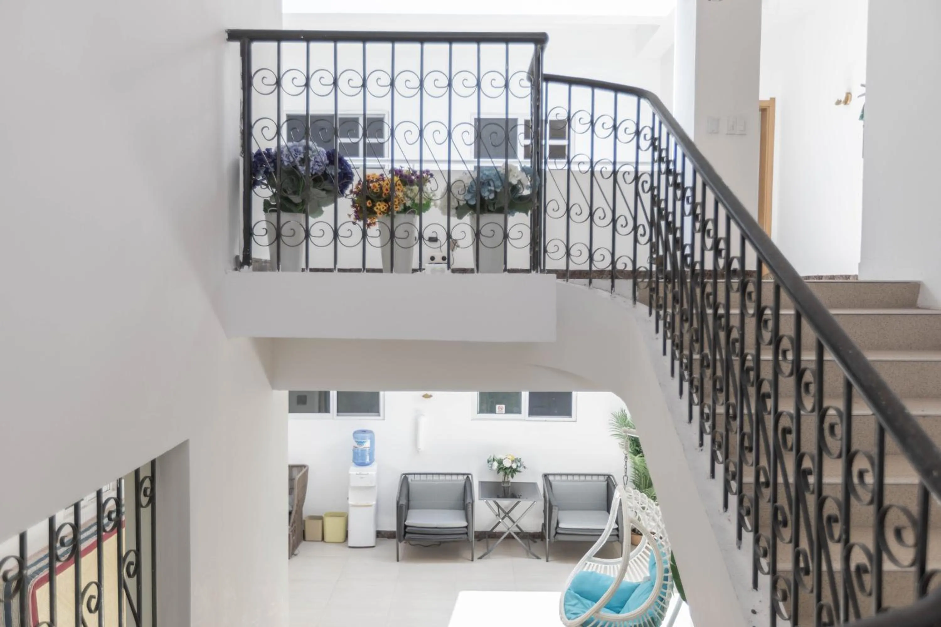 Living room in Oasis Boutique House