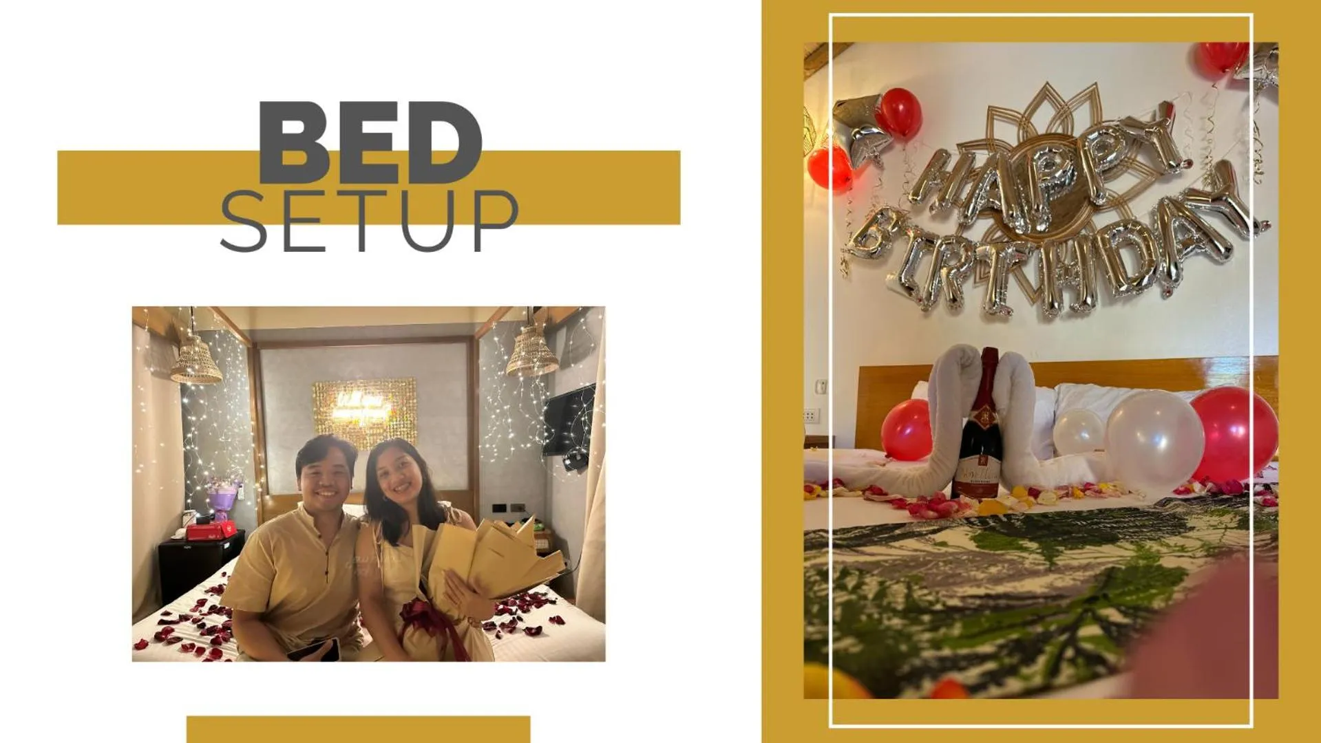 Bed in Reca Resort and Spa