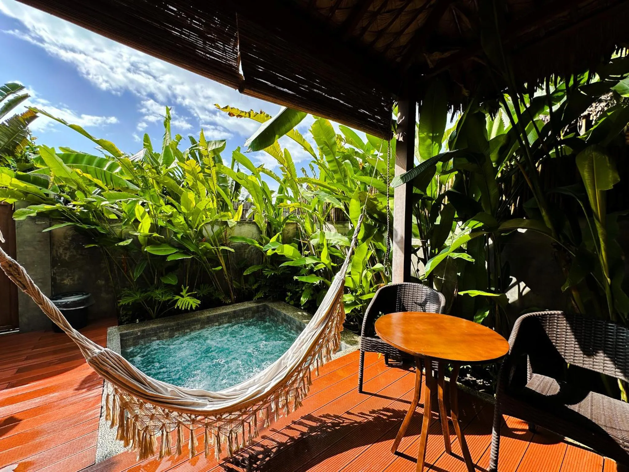 Patio in Reca Resort and Spa