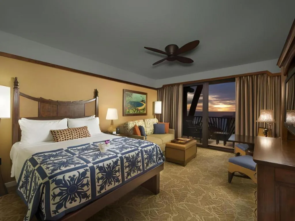 Bed in Aulani, Disney Vacation Club Villas