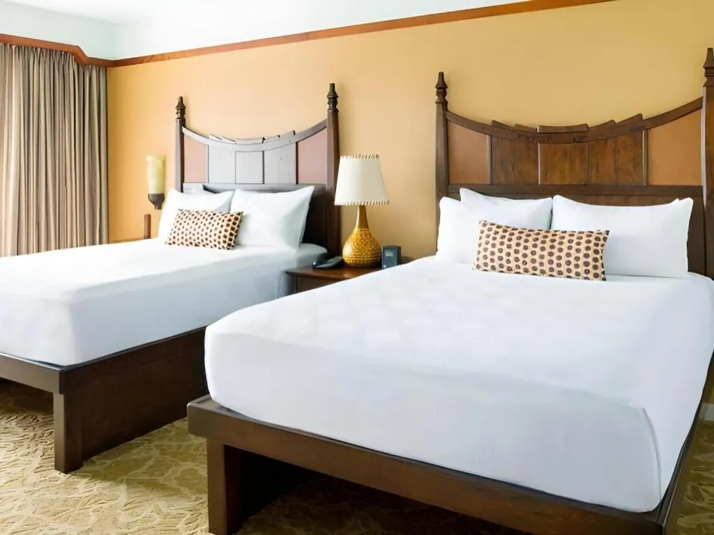 Bed in Aulani, Disney Vacation Club Villas