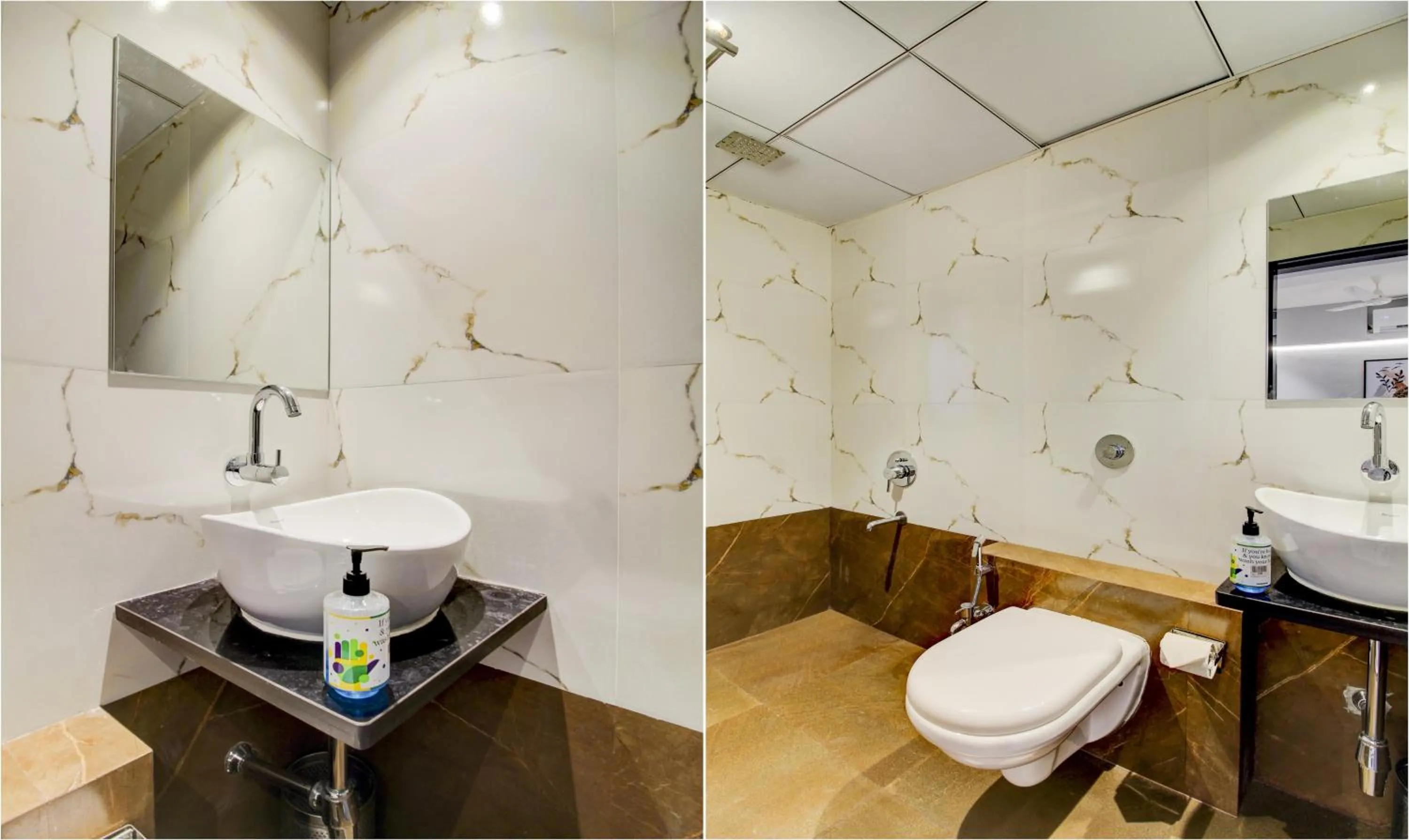 Bathroom in Comfort Inn Baner- Indian nationals only