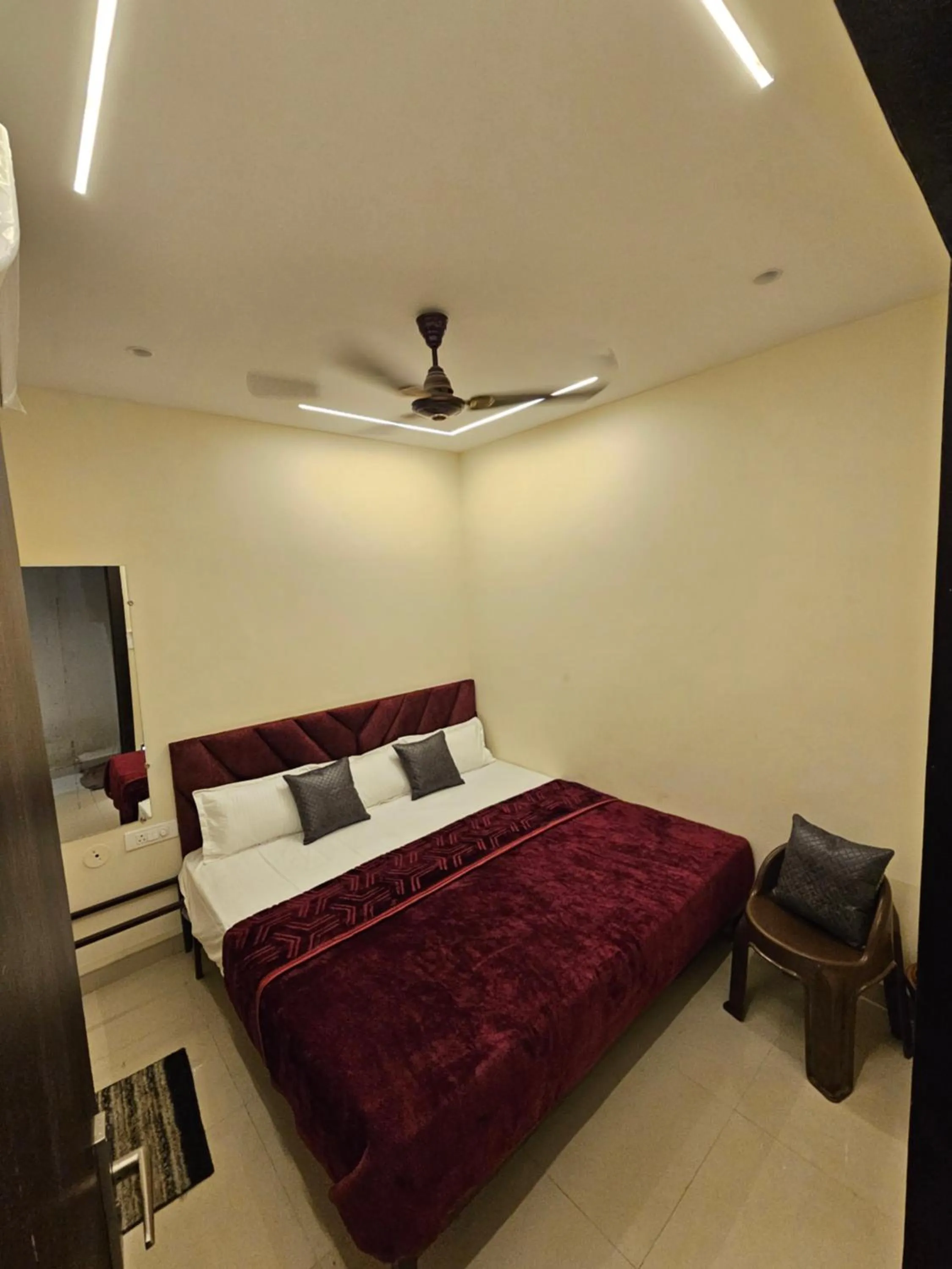 Bed in HOTEL DEV BHOOMI -Ujjain