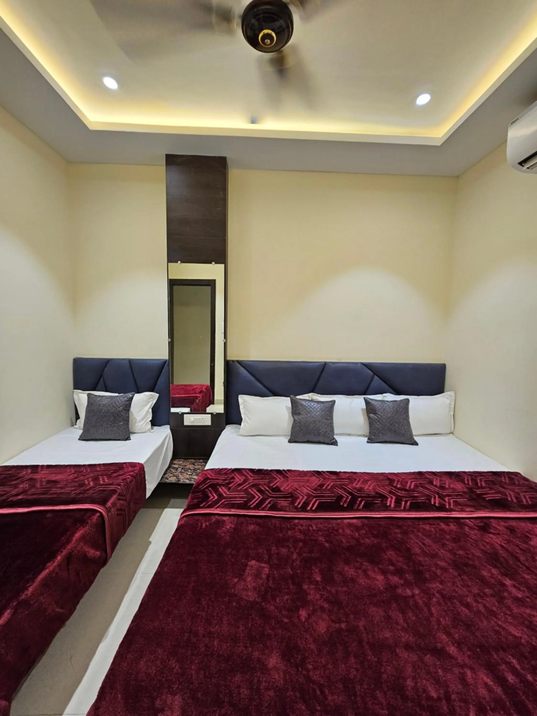 Bed in HOTEL DEV BHOOMI -Ujjain