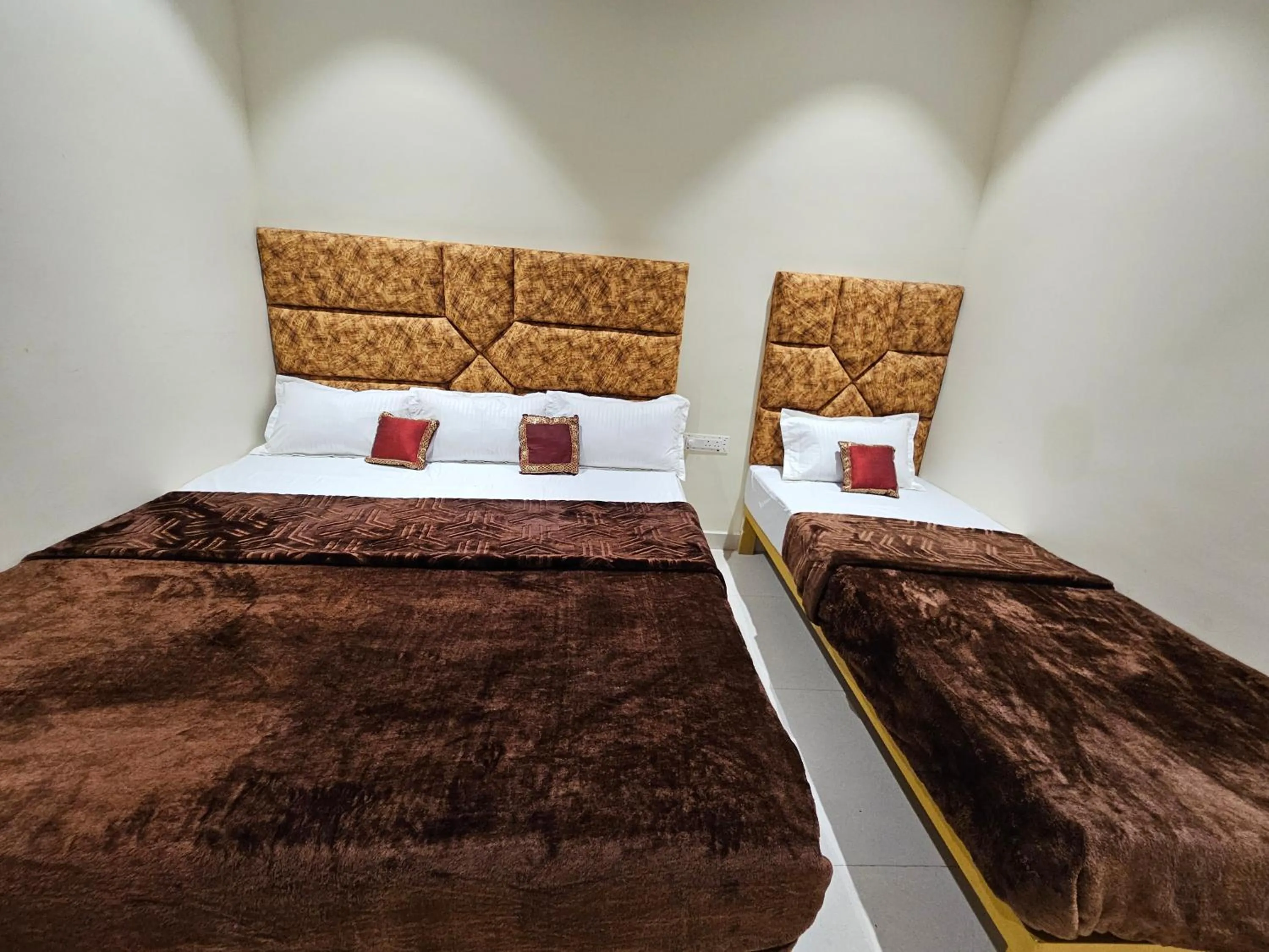 Bed in HOTEL DEV BHOOMI -Ujjain