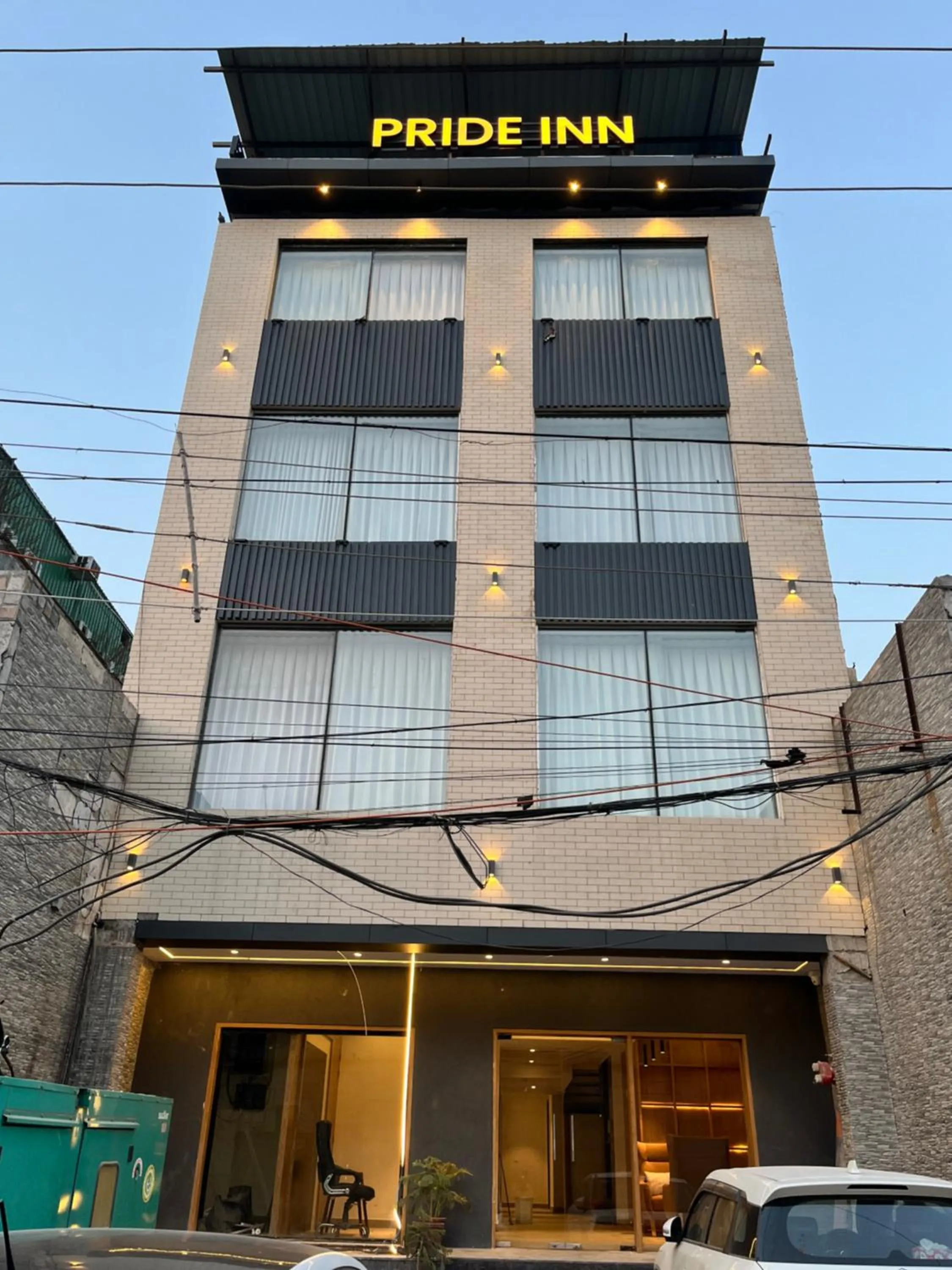 Facade/entrance in Pride Inn