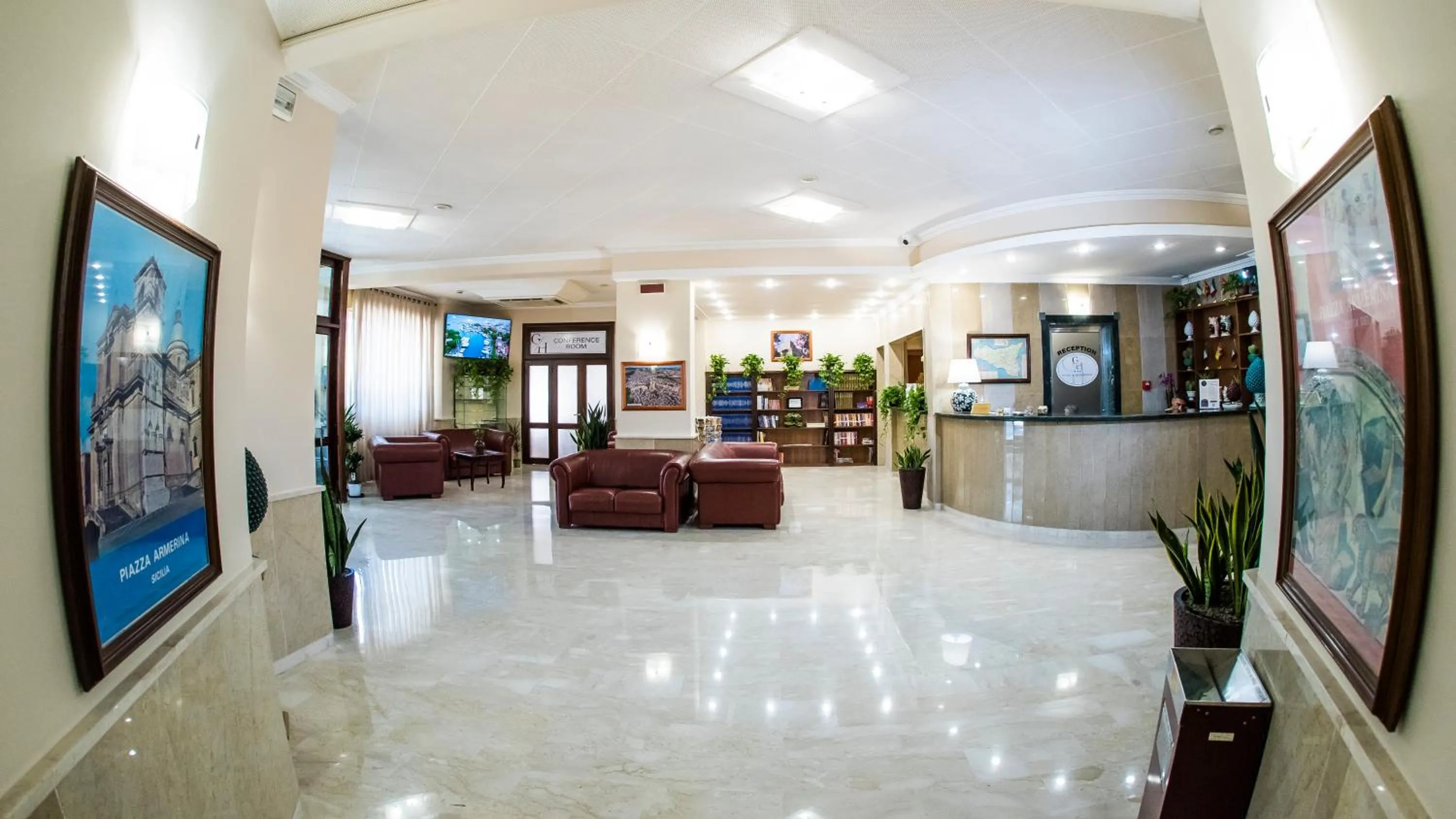 Lobby or reception in GH Hotel