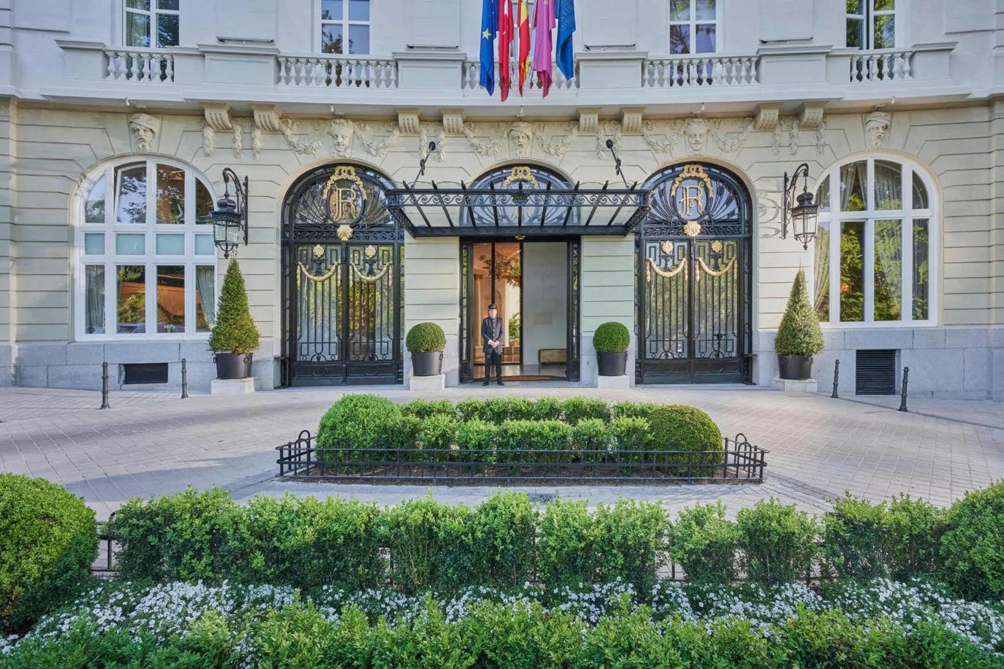 Facade/entrance in Mandarin Oriental Ritz, Madrid