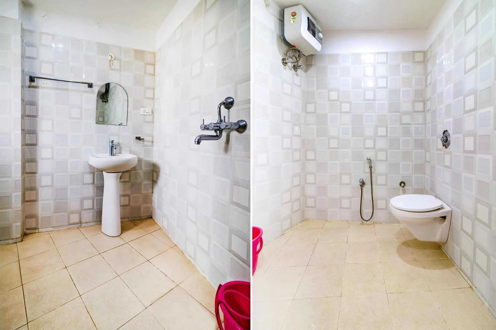 Bathroom in FabHotel Shanti International