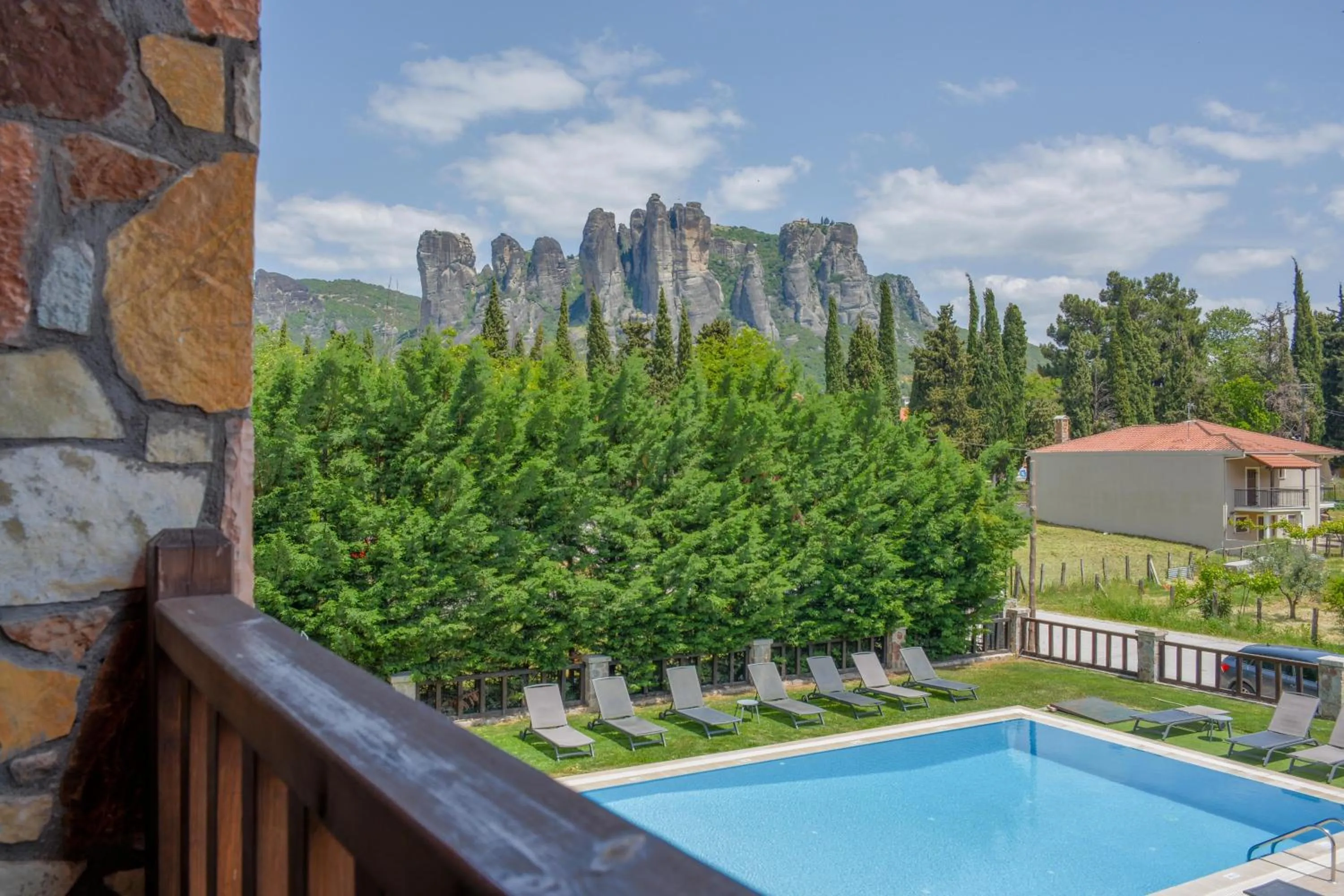 Landmark view in Monastiri Guesthouse