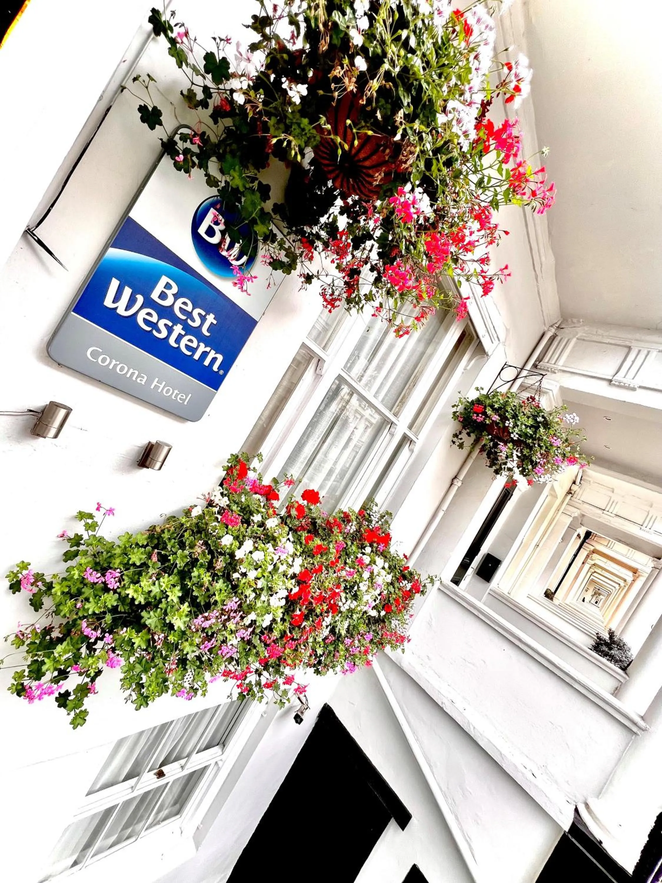 Property building in Best Western Corona Hotel