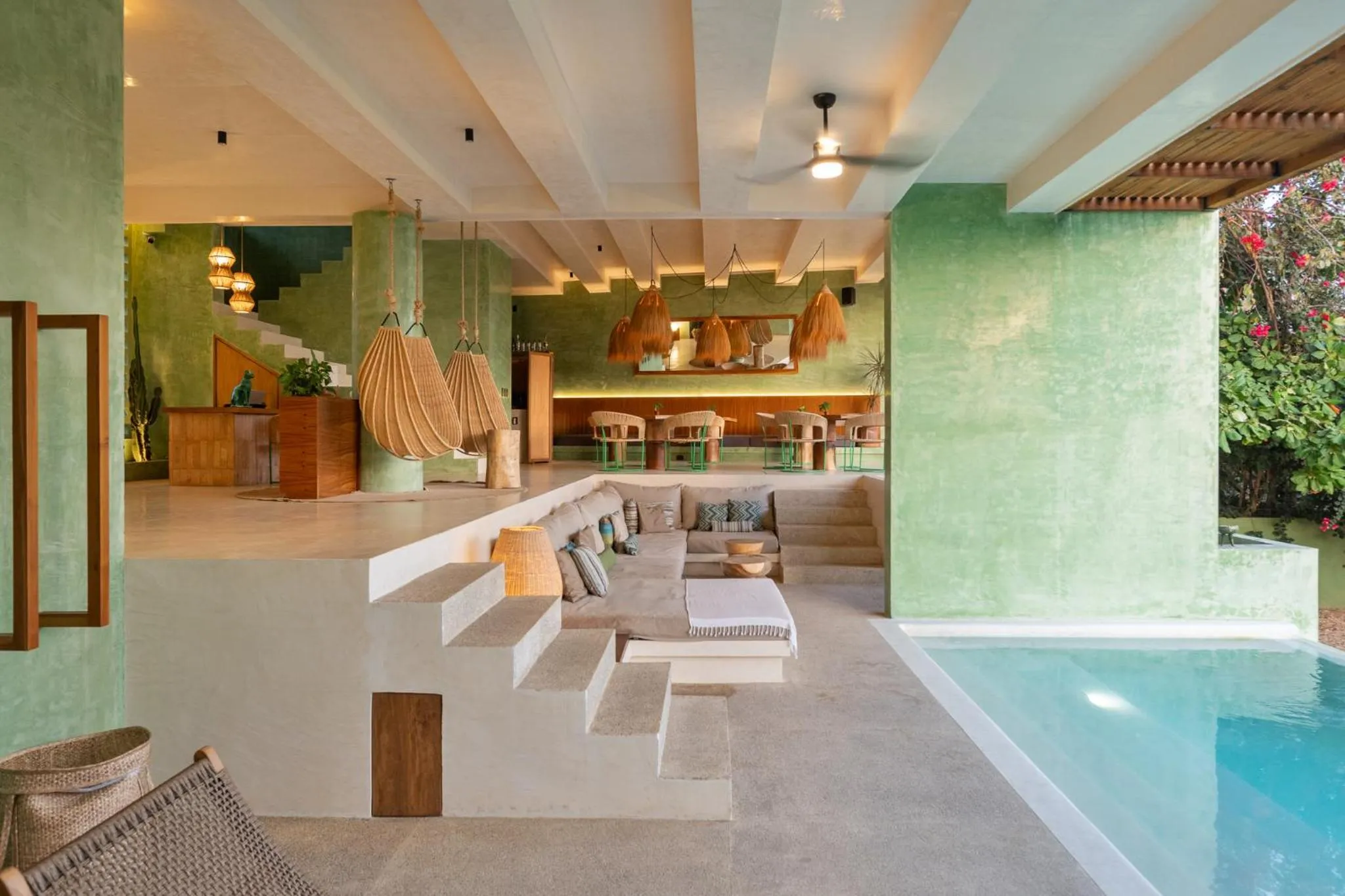 Seating area in Punta Nayaá - Adults Only