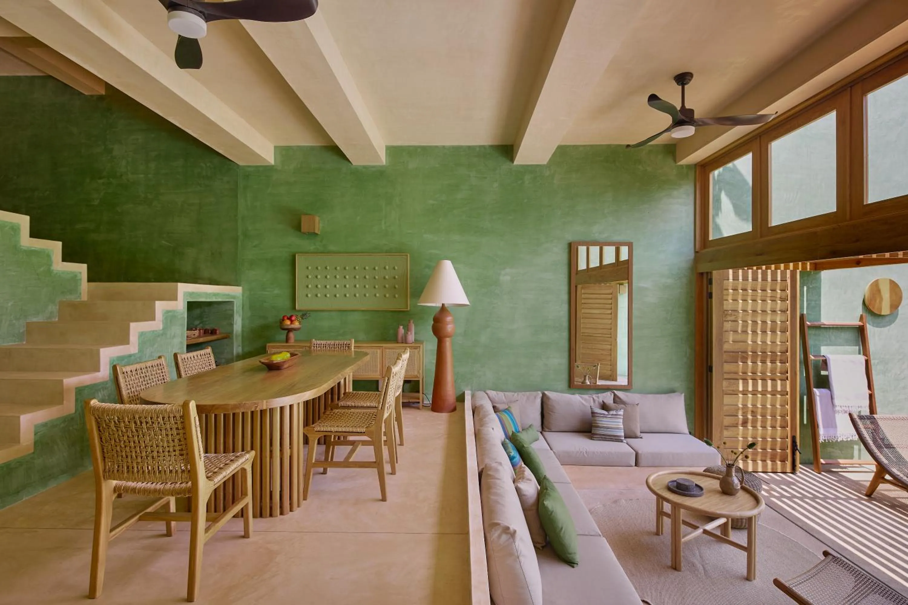 Living room in Punta Nayaá - Adults Only