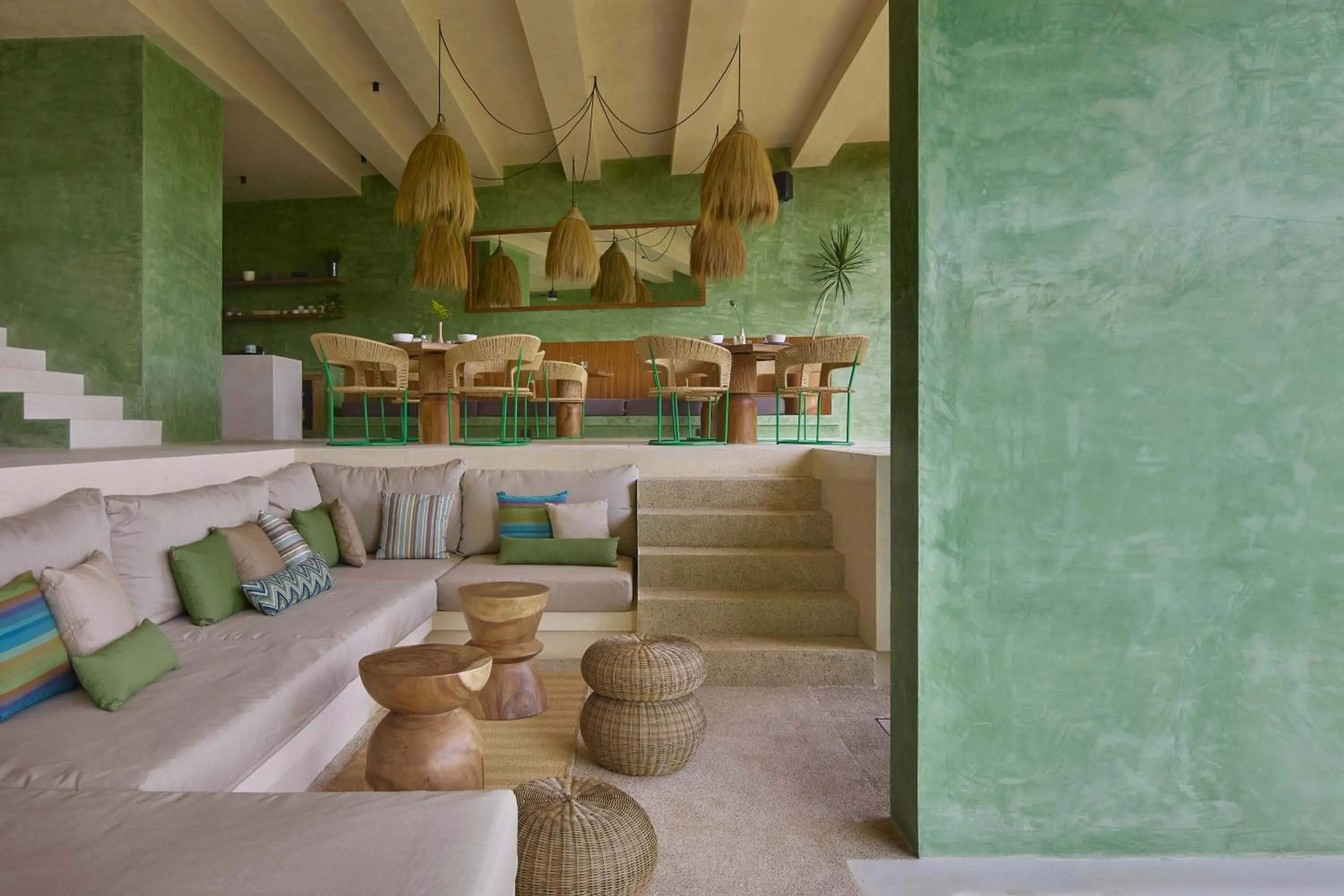 Living room in Punta Nayaá - Adults Only