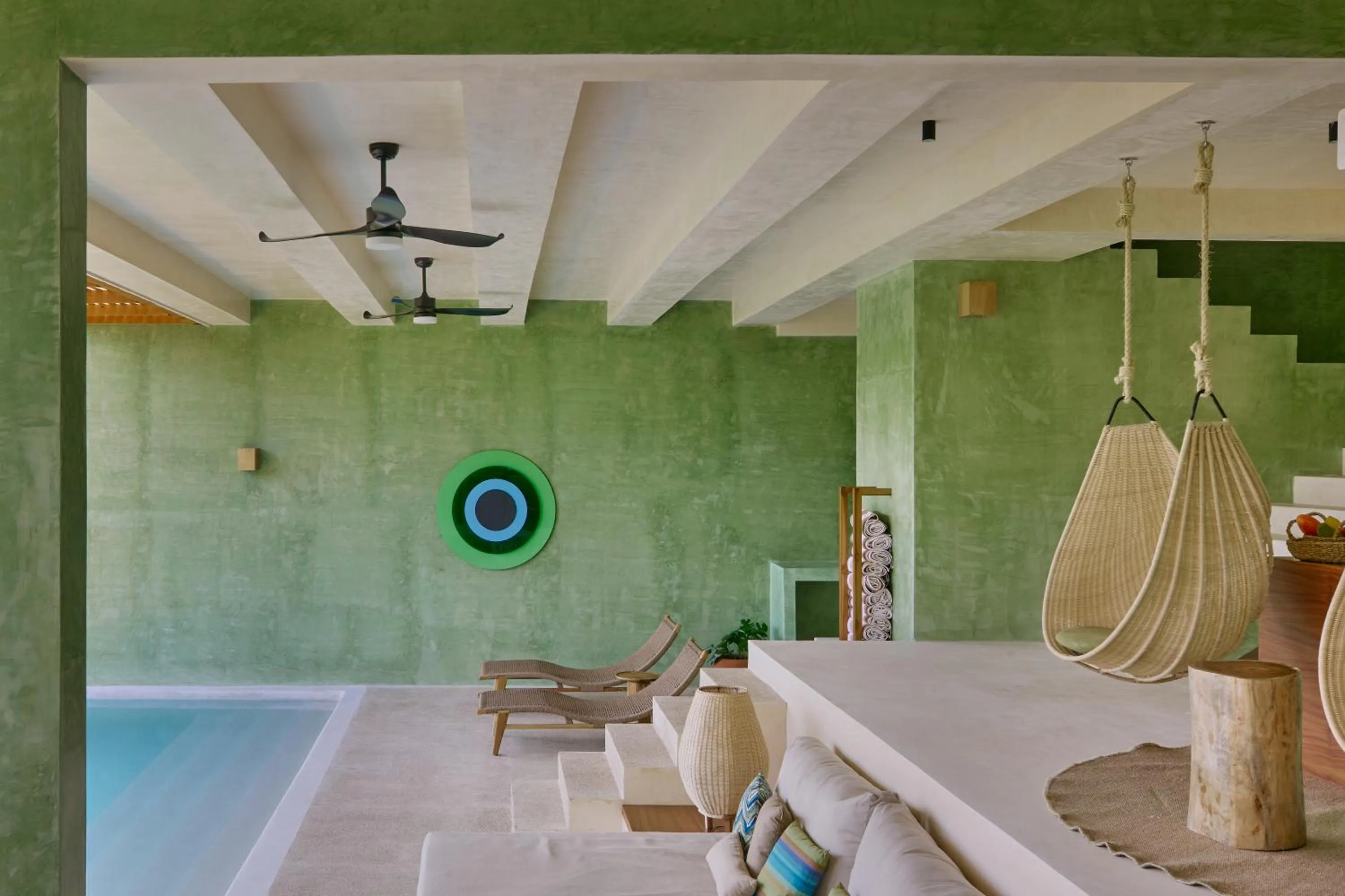 Living room in Punta Nayaá - Adults Only