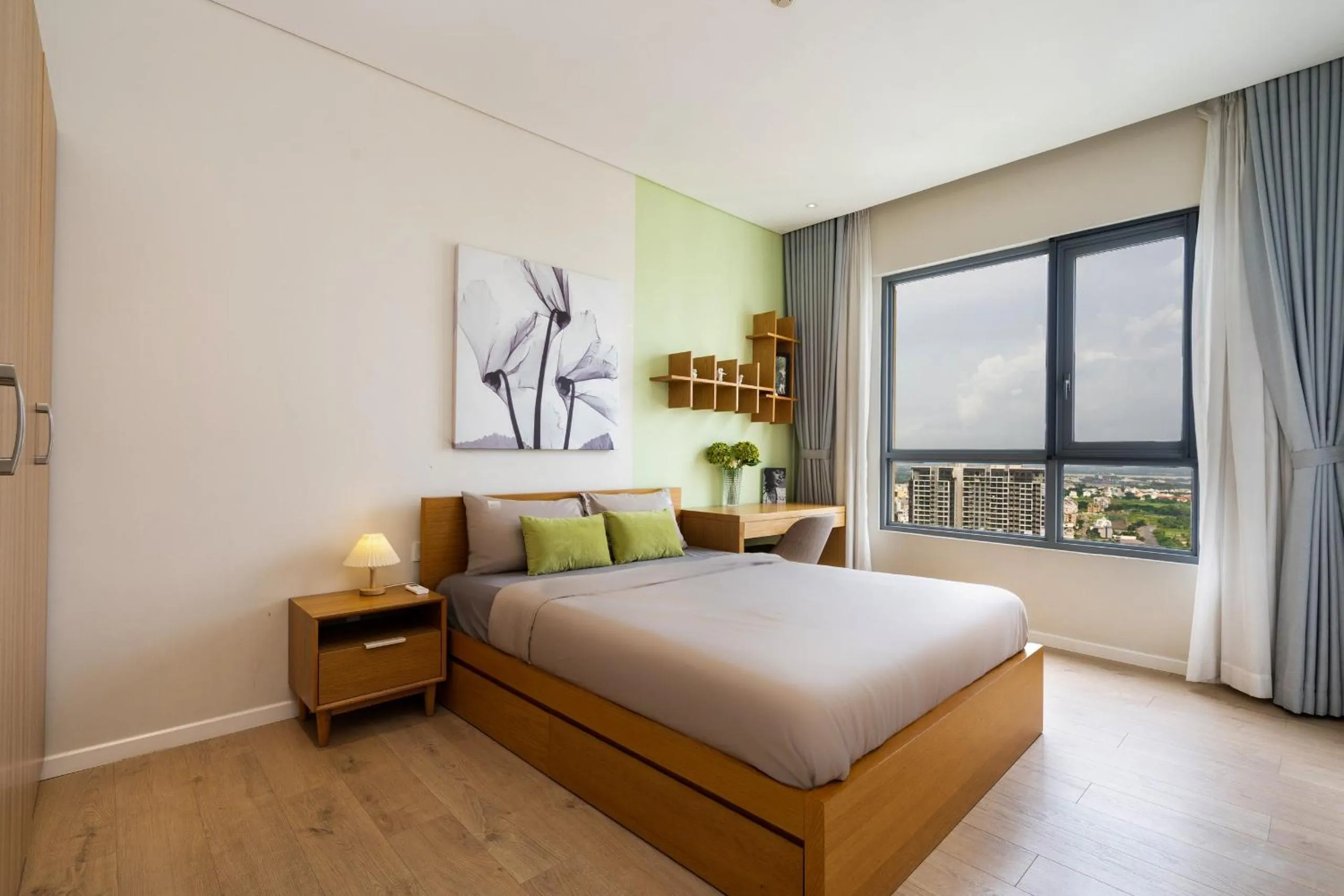 Bed in Diamond Island - Mekong Retreat Apartment