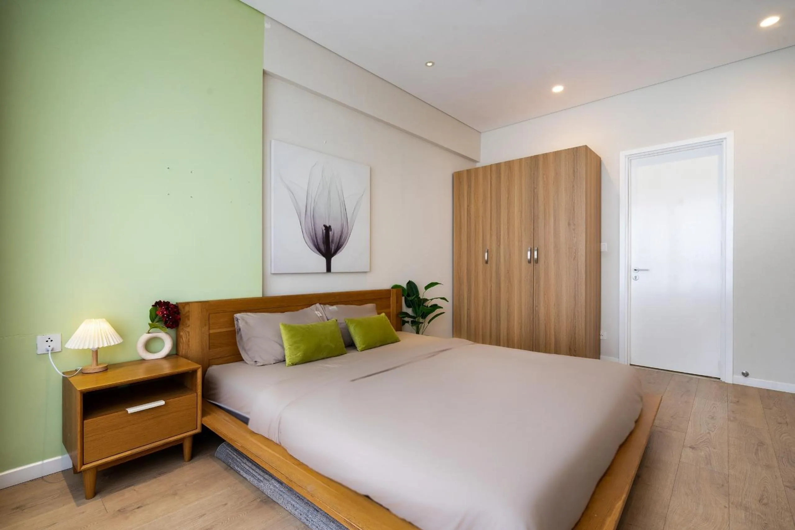 Bed in Diamond Island - Mekong Retreat Apartment