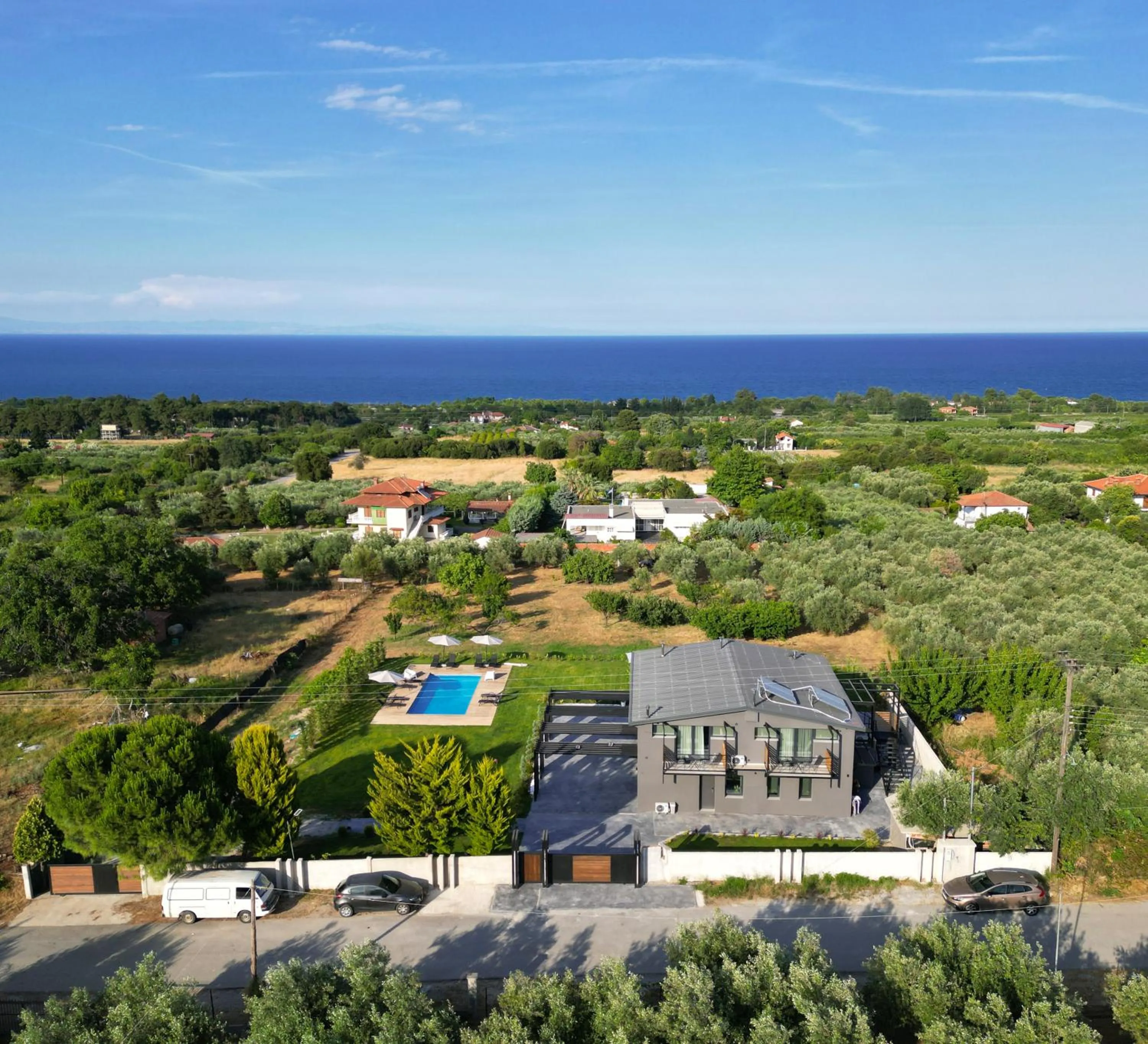 Bird's eye view in Olive All-Seasons Suites, Panel Hospitality Homes & Villas