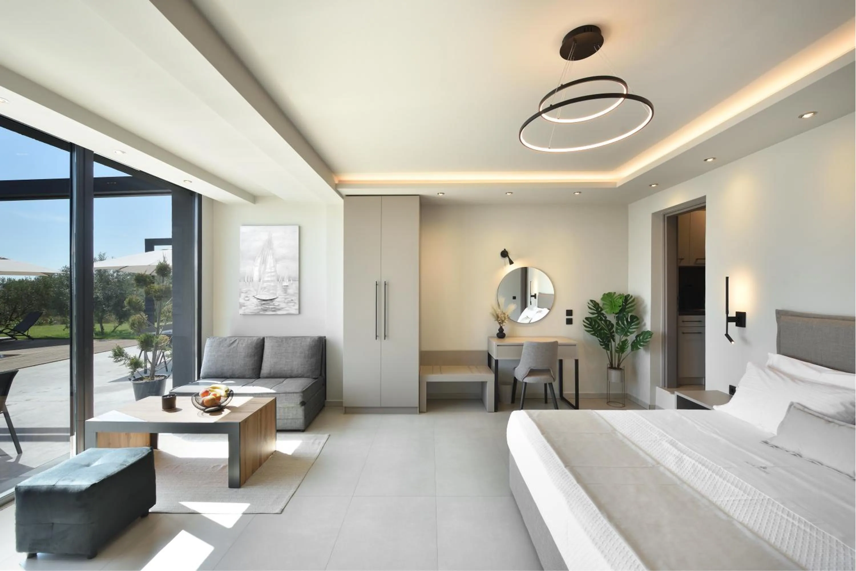 Photo of the whole room, Bed in Olive All-Seasons Suites, Panel Hospitality Homes & Villas