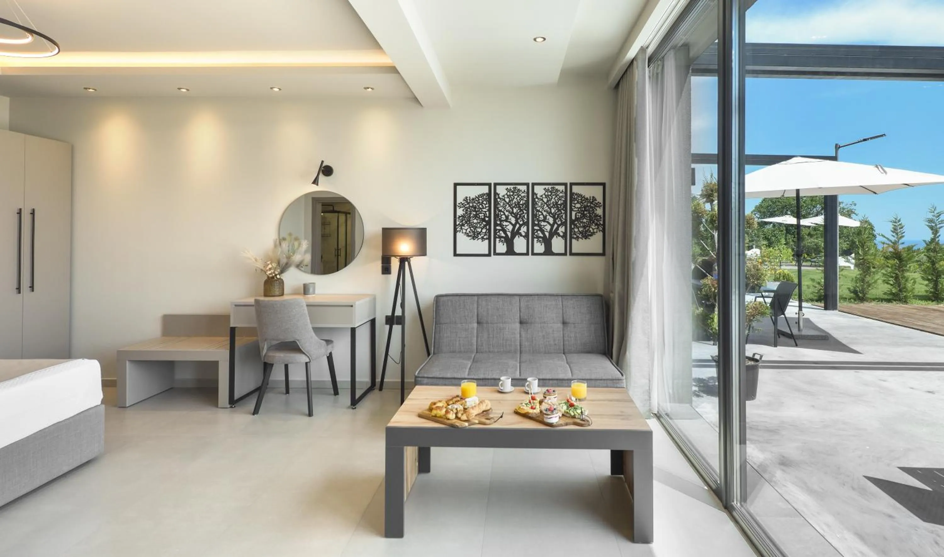 Living room in Olive All-Seasons Suites, Panel Hospitality Homes & Villas