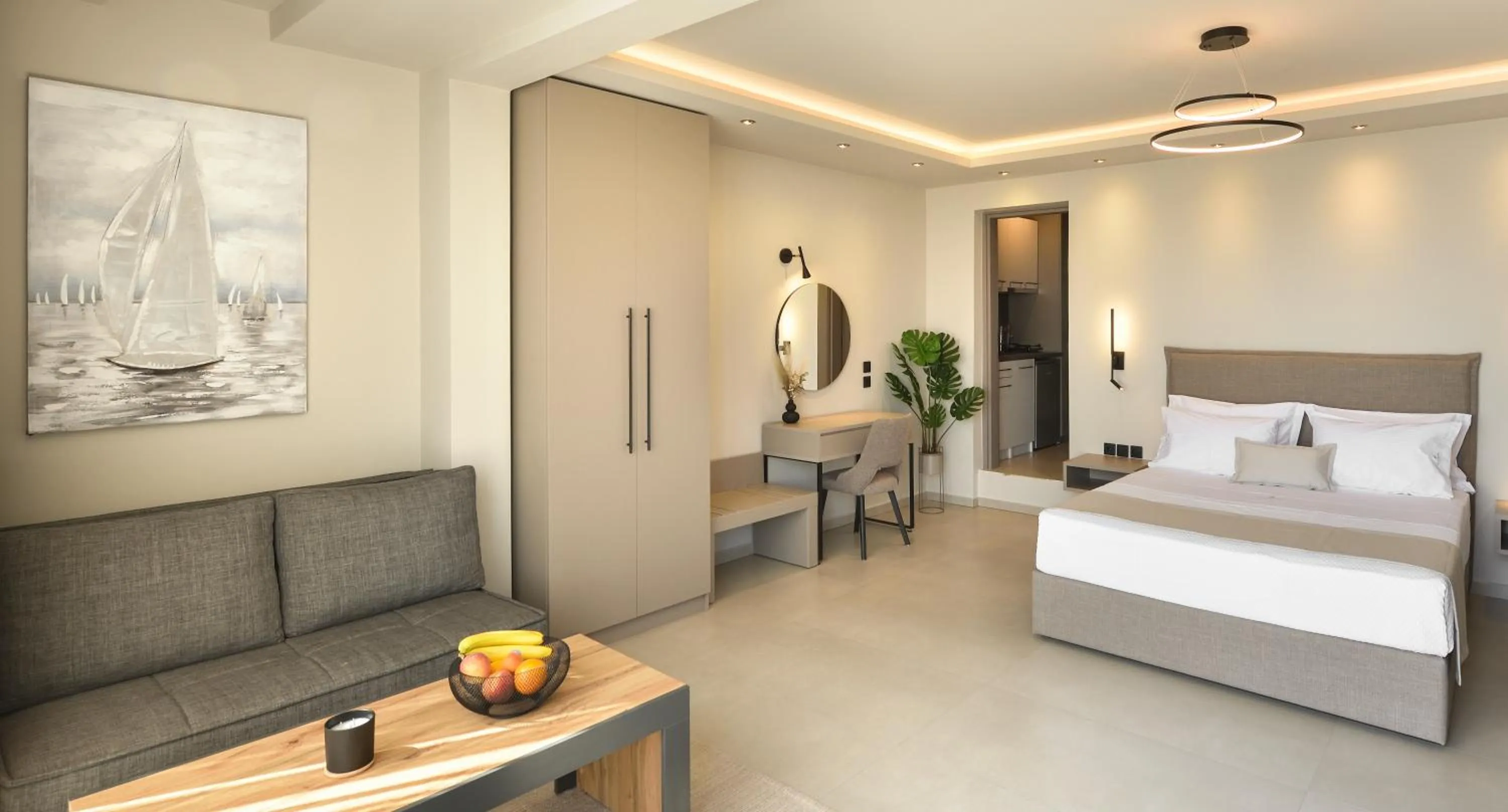 Photo of the whole room, Bed in Olive All-Seasons Suites, Panel Hospitality Homes & Villas