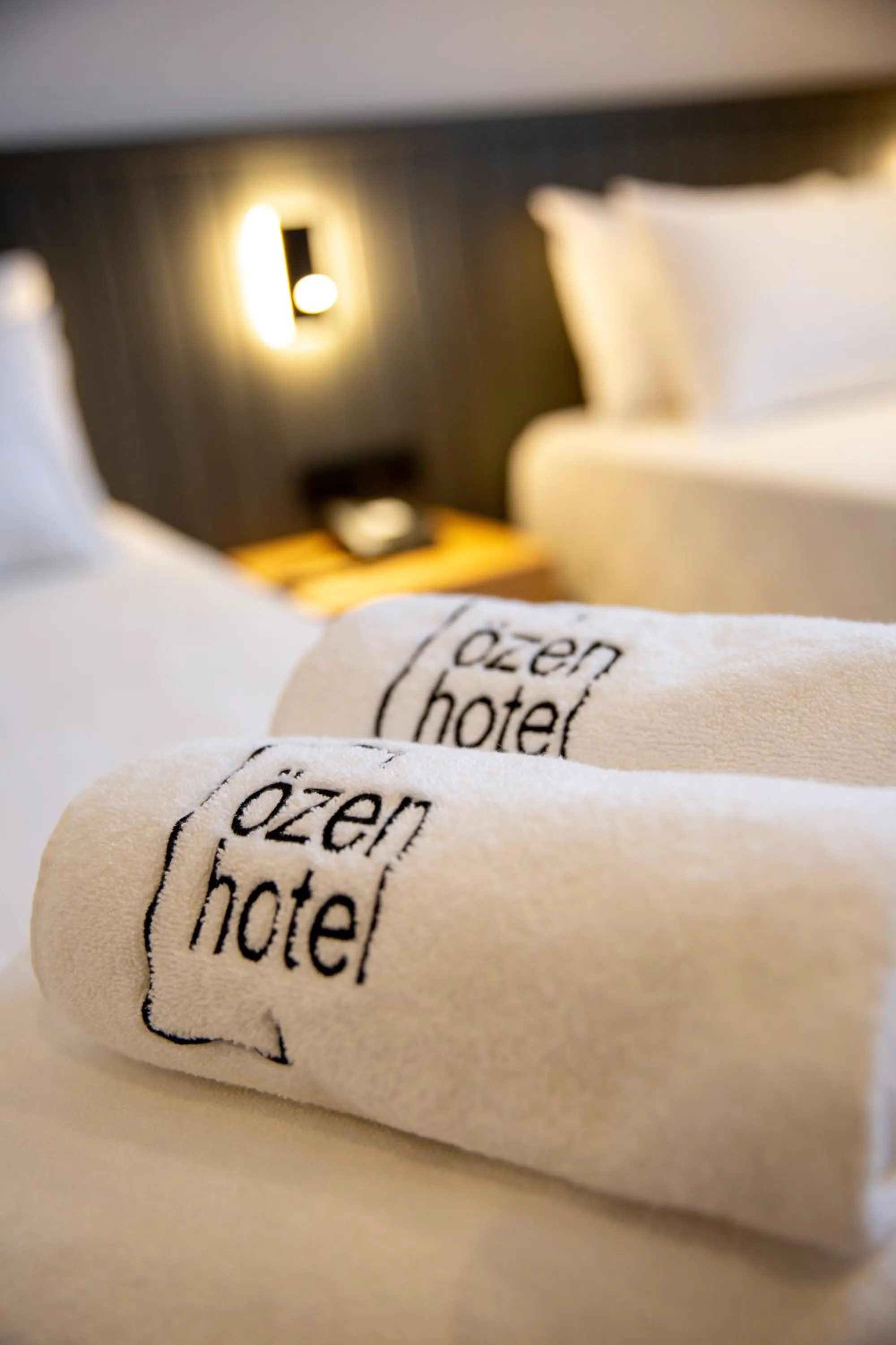 Bed in ÖZEN HOTEL