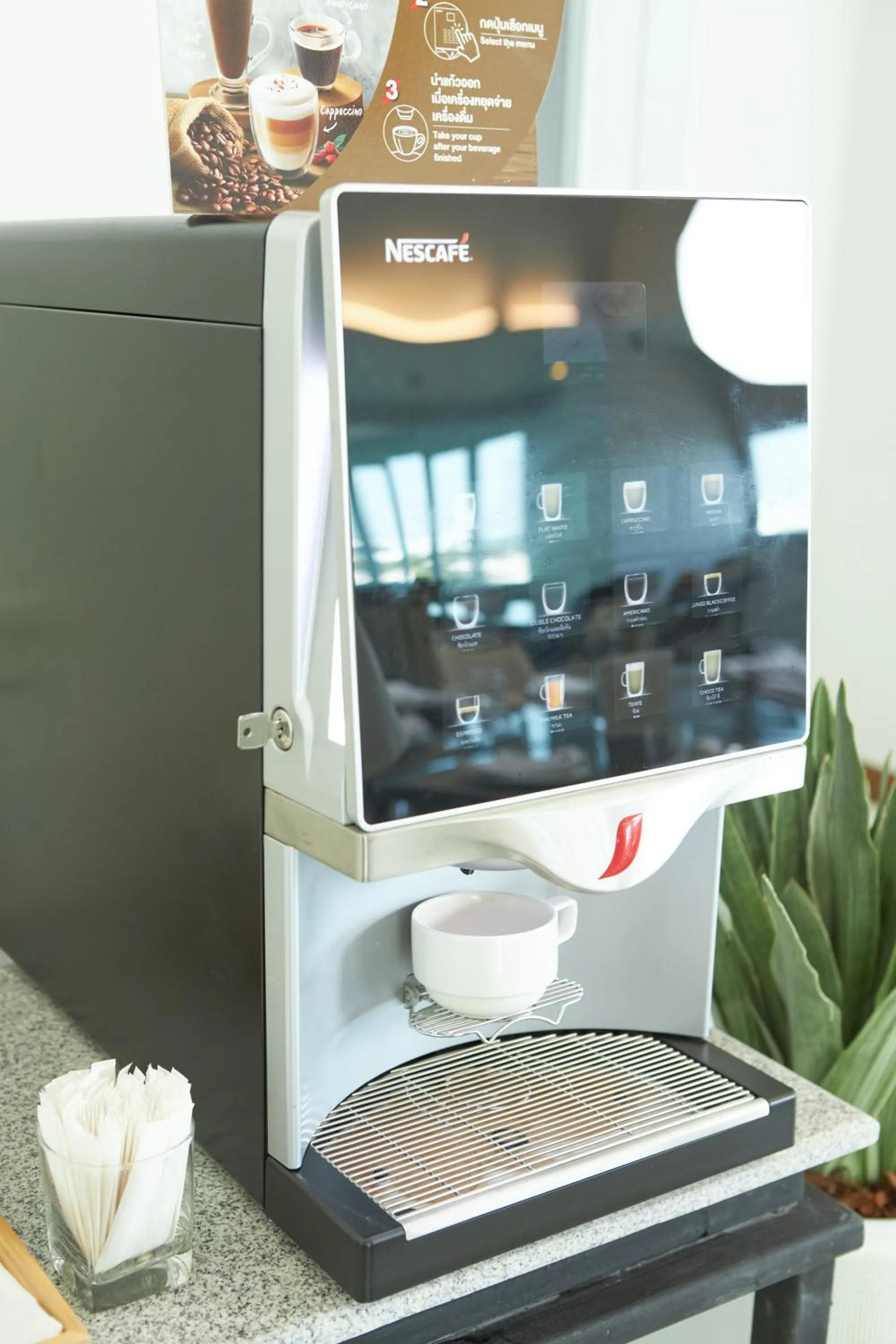 Buffet breakfast in NJOY Prestige Grand Hotel Don Mueang