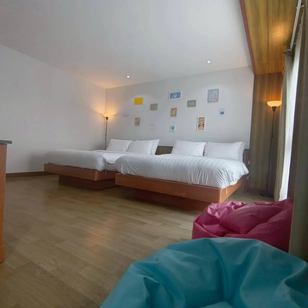 Bed in Cozy Donmueang Hotel