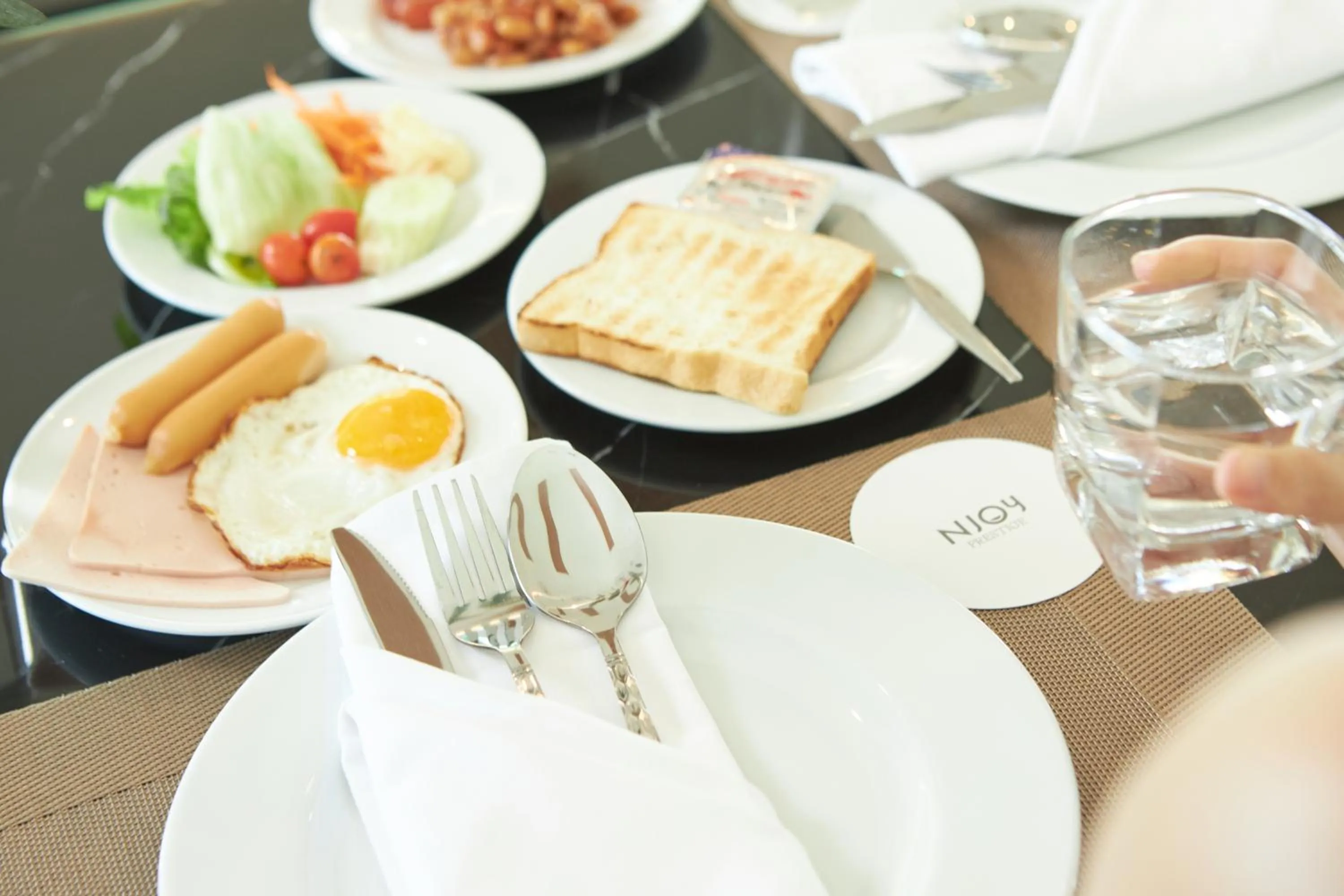 Breakfast in NJOY Prestige Grand Hotel Don Mueang