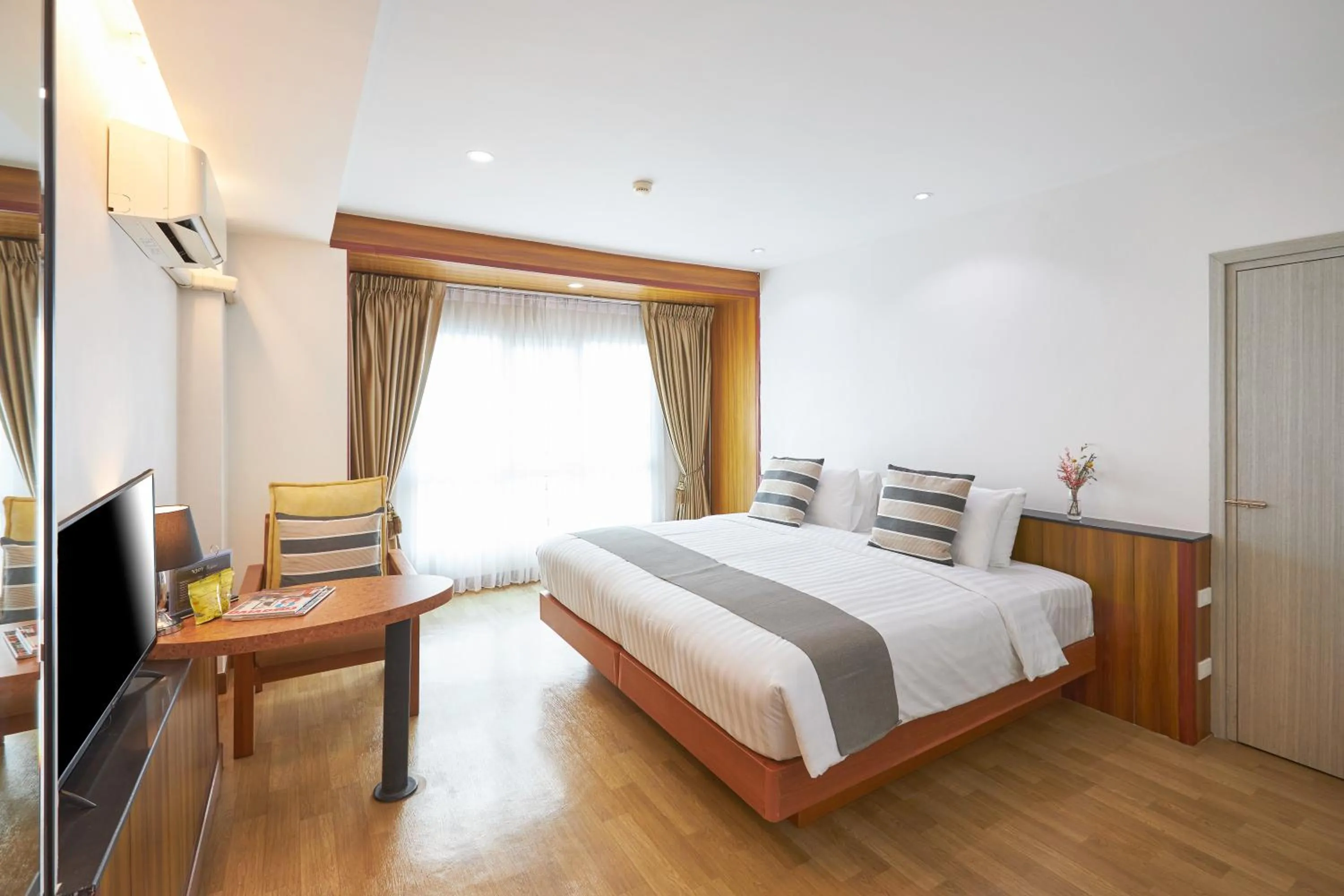 Bedroom in NJOY Prestige Grand Hotel Don Mueang