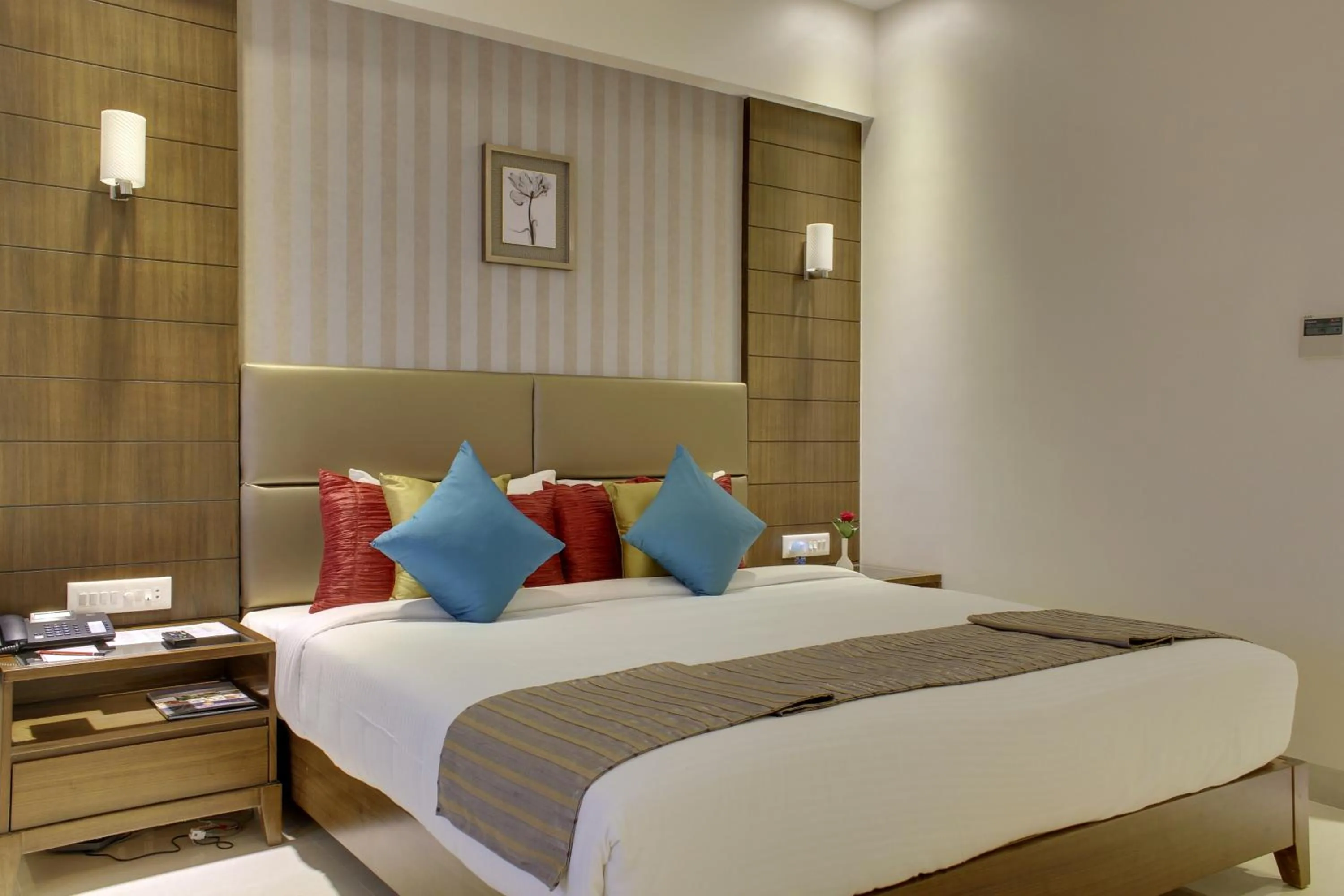 Bed in The Radiant Swan