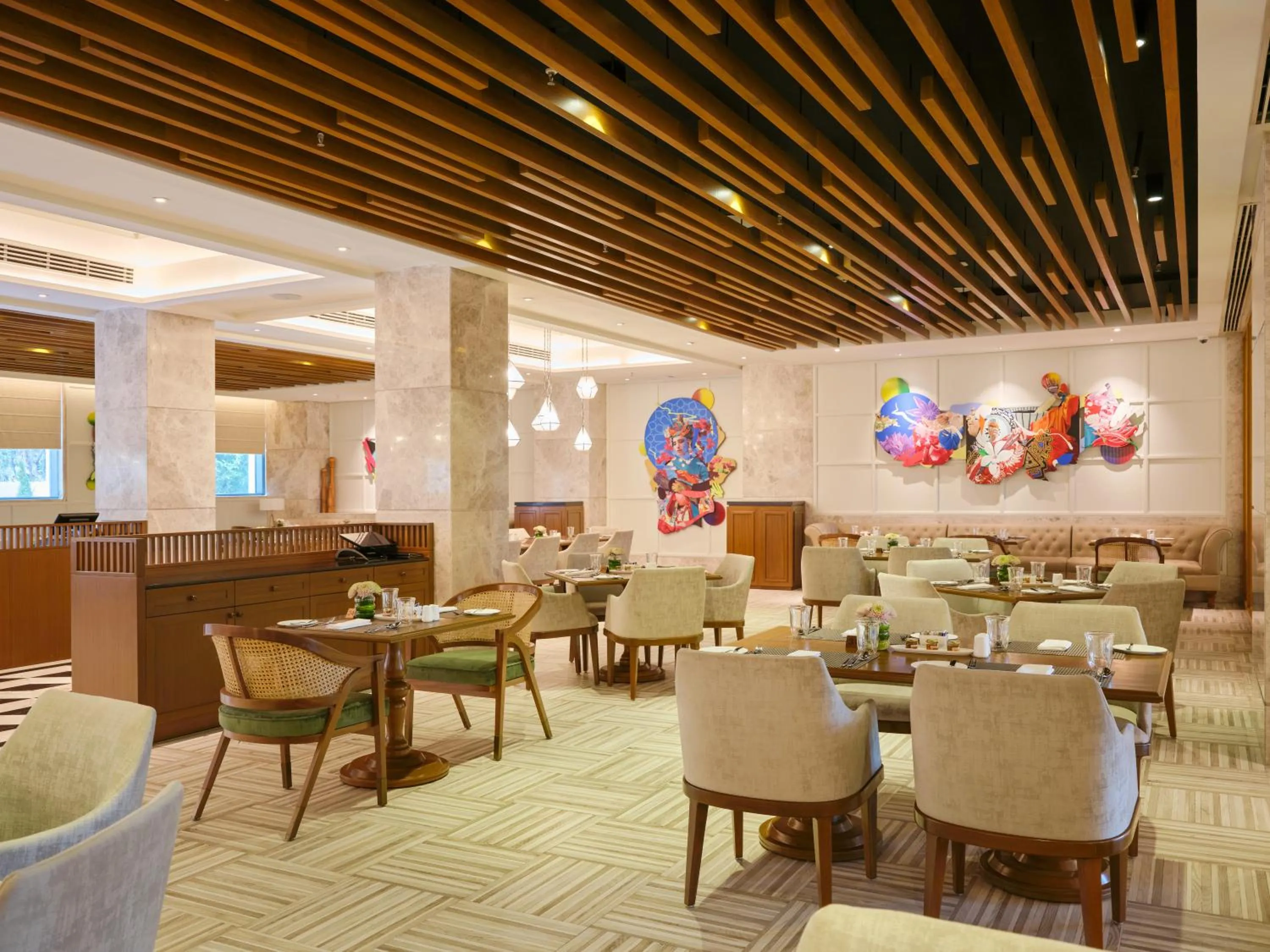 Restaurant/places to eat in The Leela Hyderabad Banjara Hills