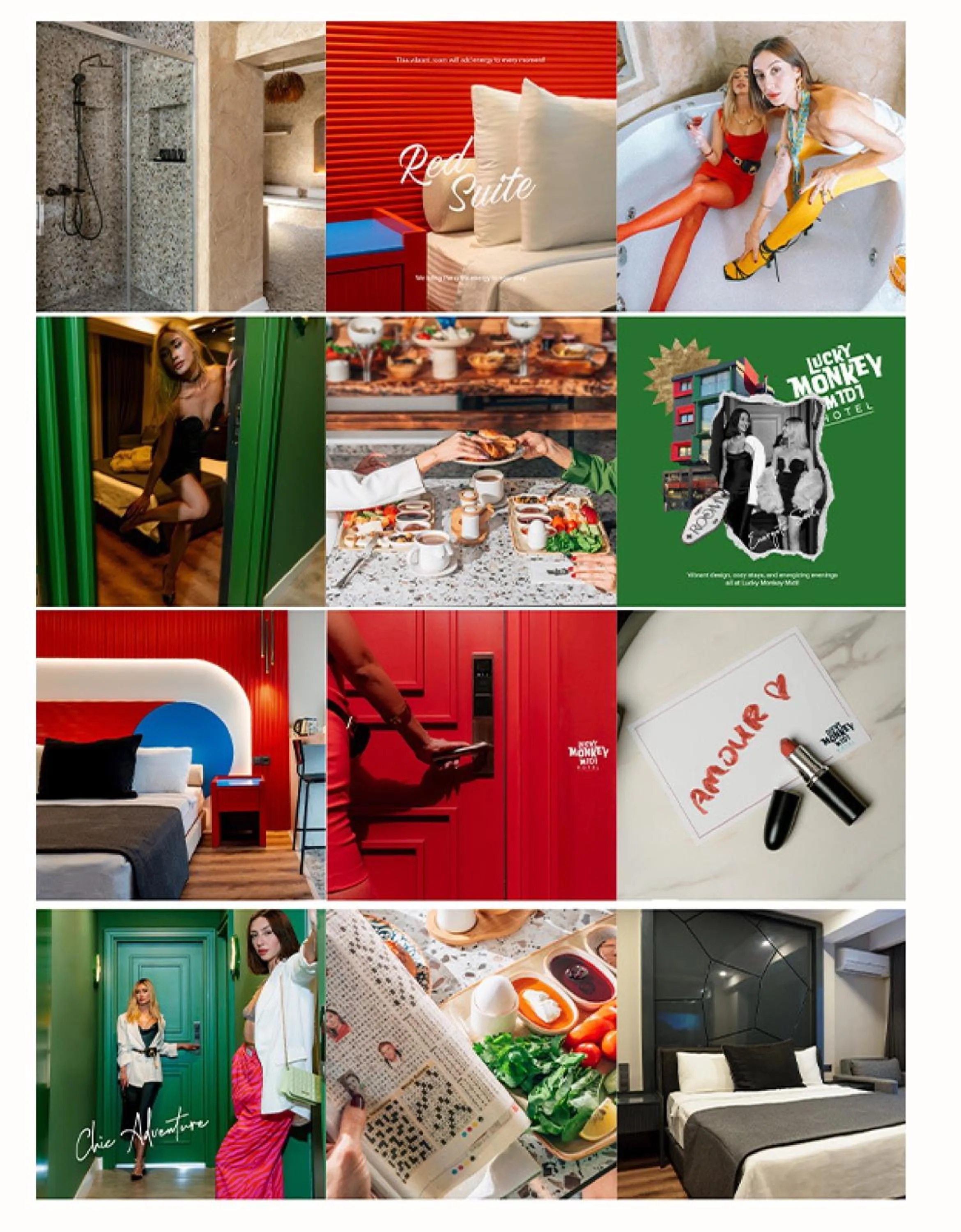 On site in Lucky Monkey Midi Hotel