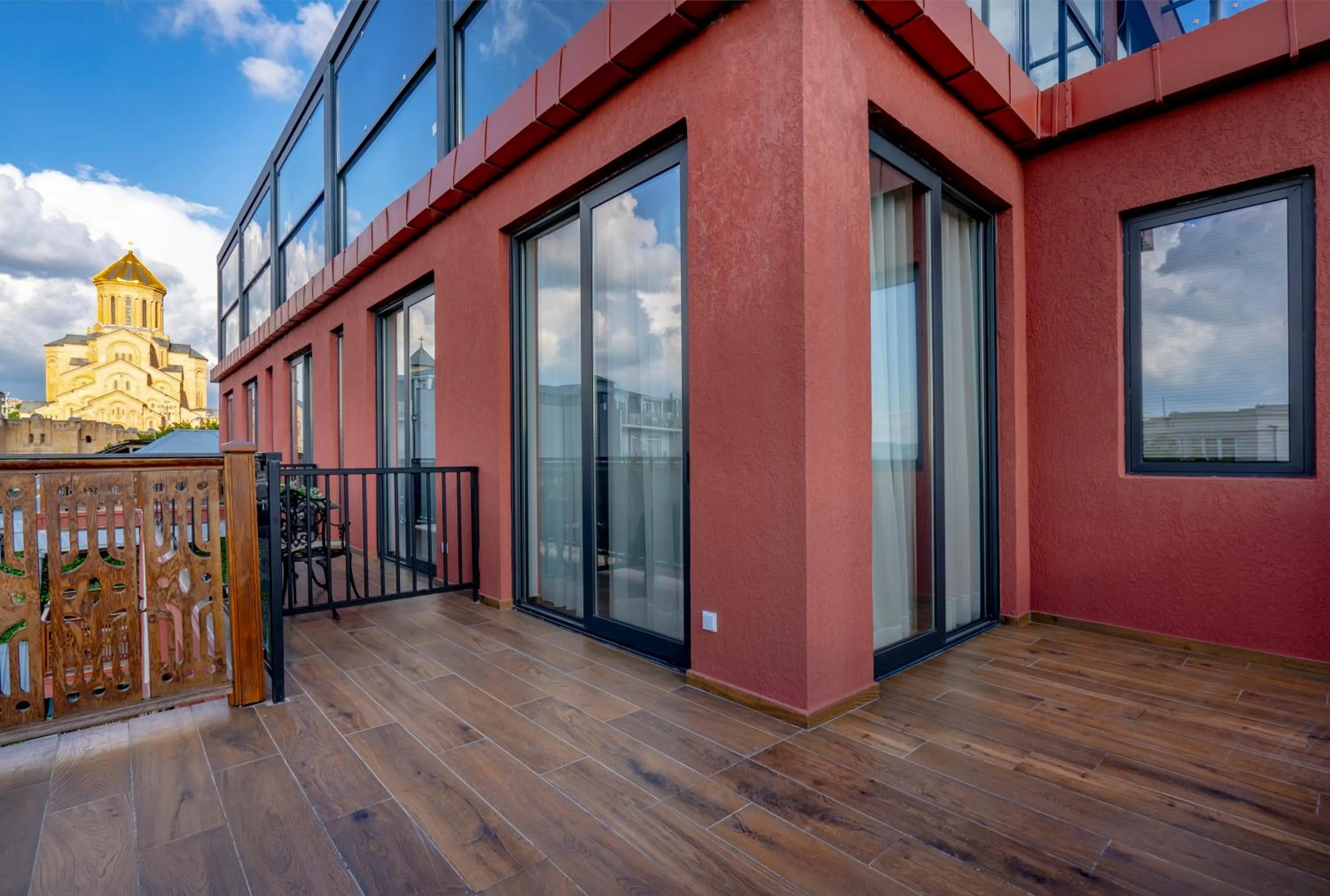 Property building in Iris Hotel