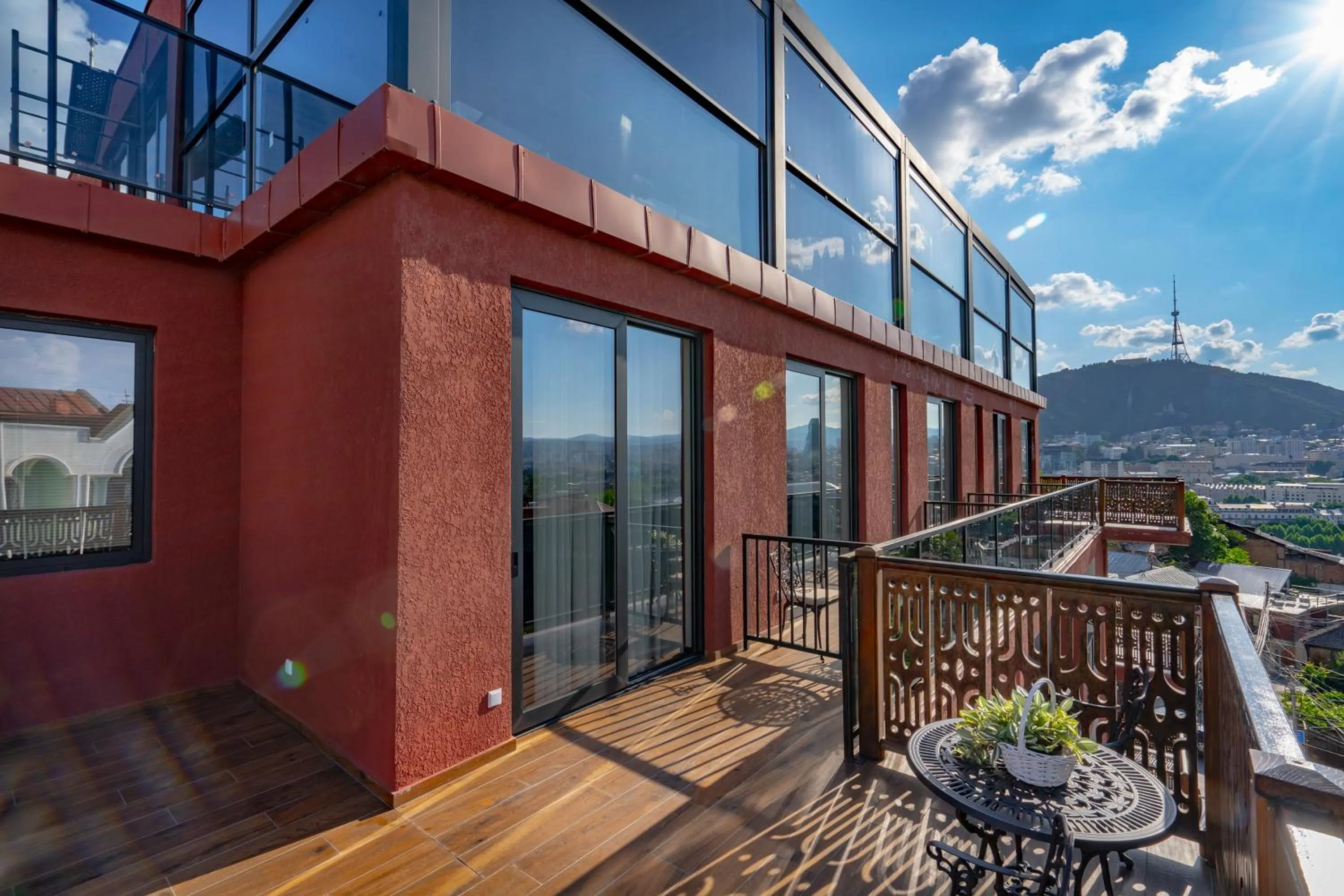 Property building in Iris Hotel