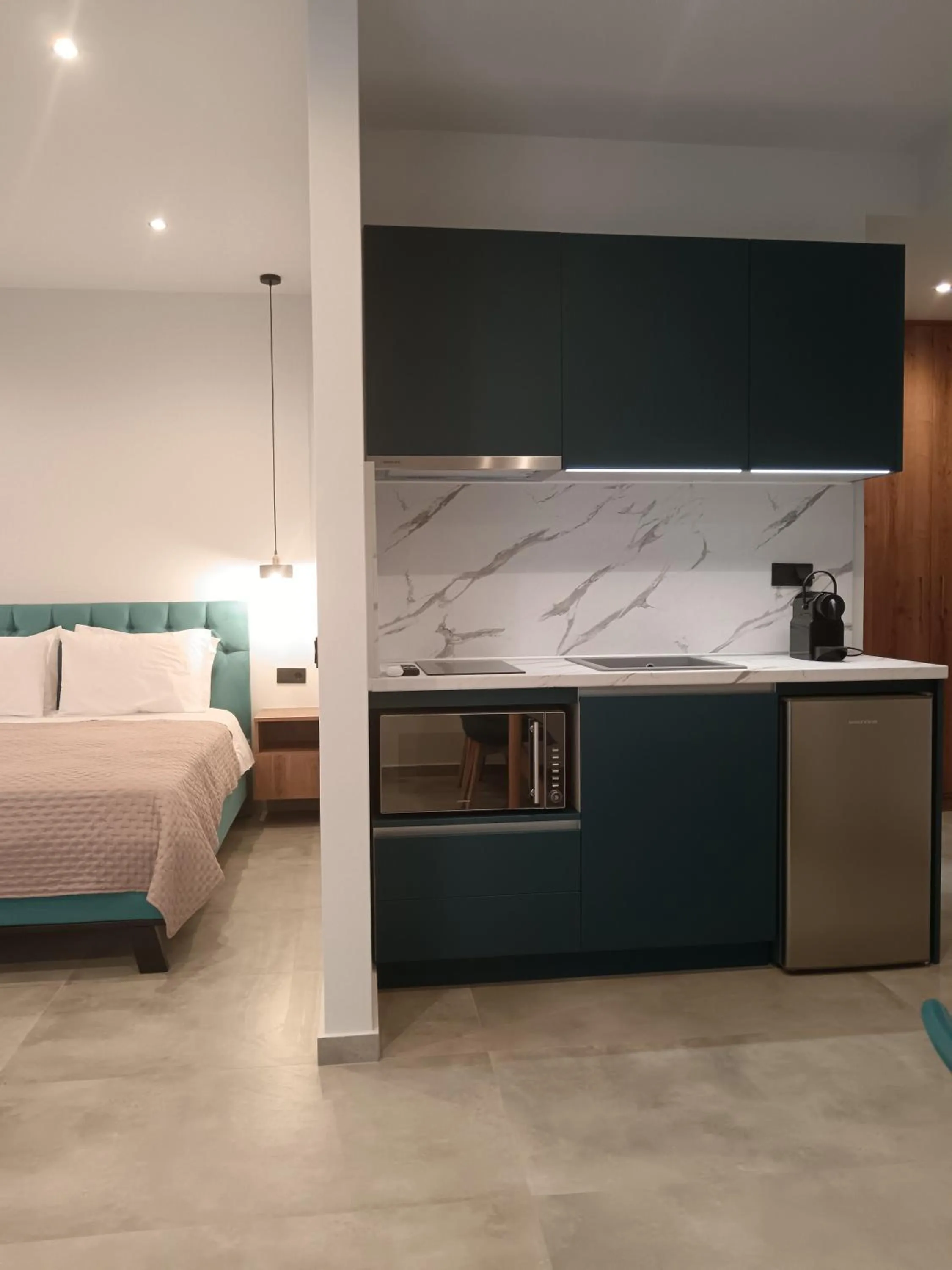 Bed in Dunes Luxury Apartments