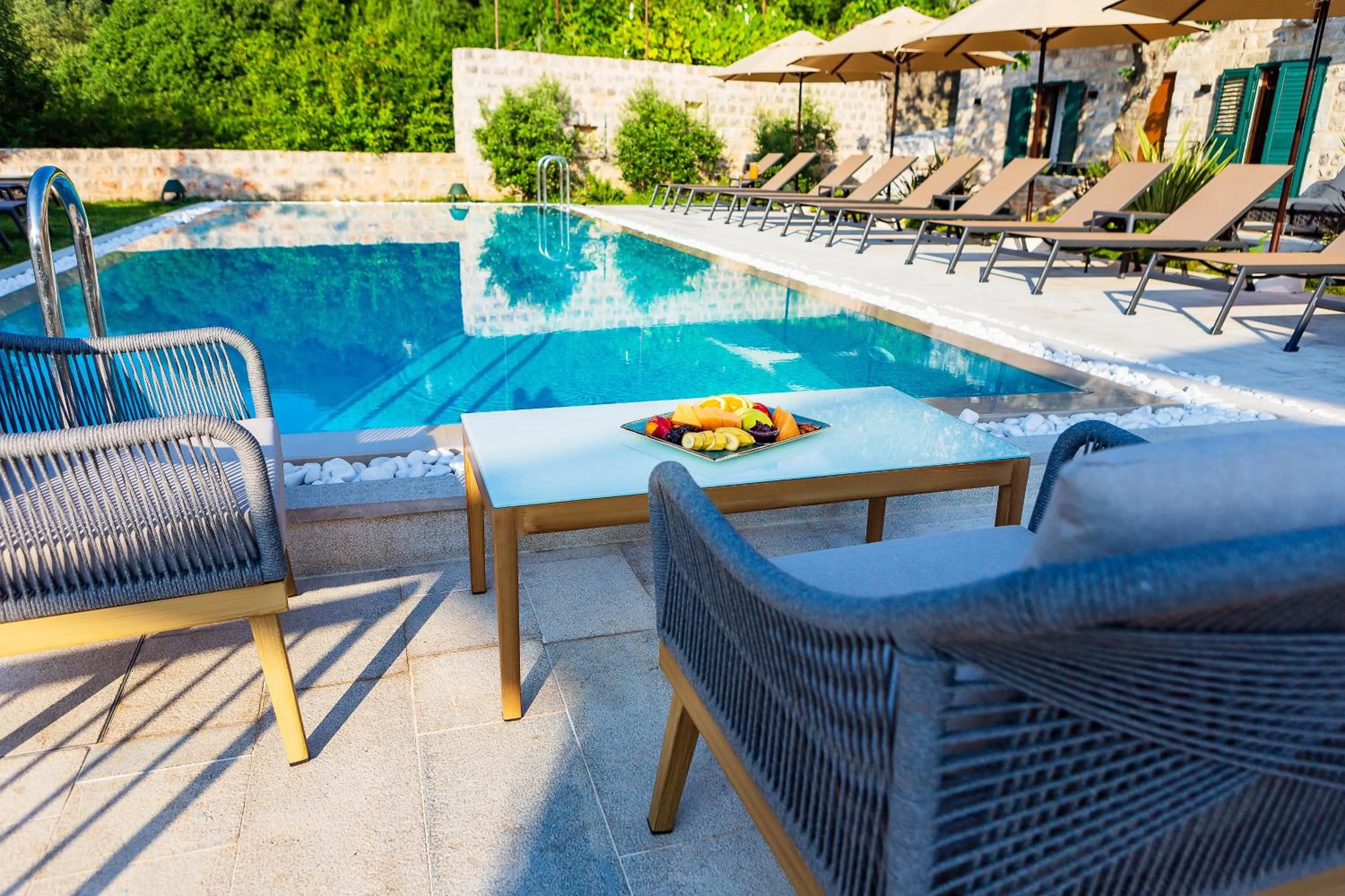 Swimming pool in Boutique hotel Ruzmarin SPA & Garden by Aycon