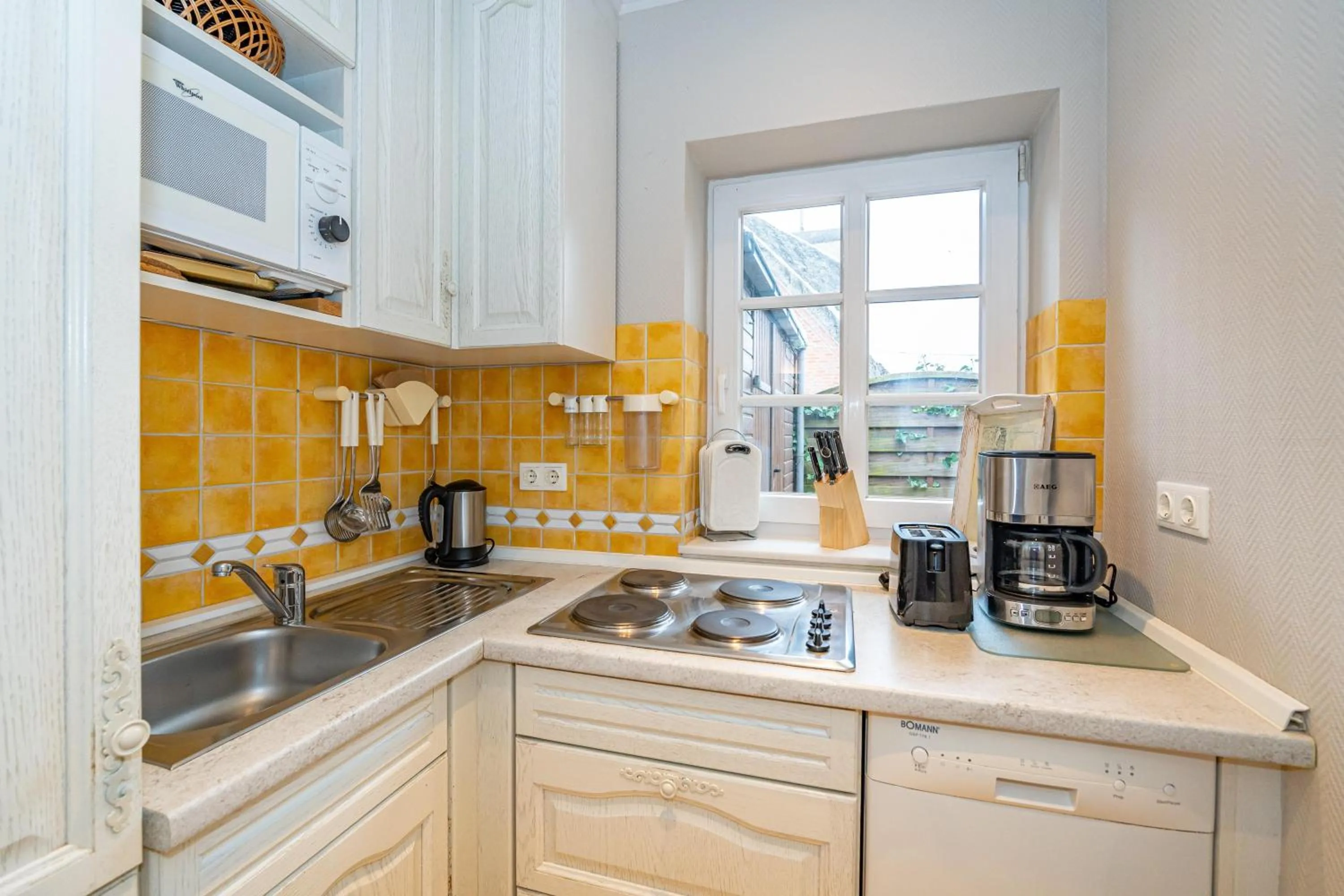 Kitchen or kitchenette in Bungalow Nici