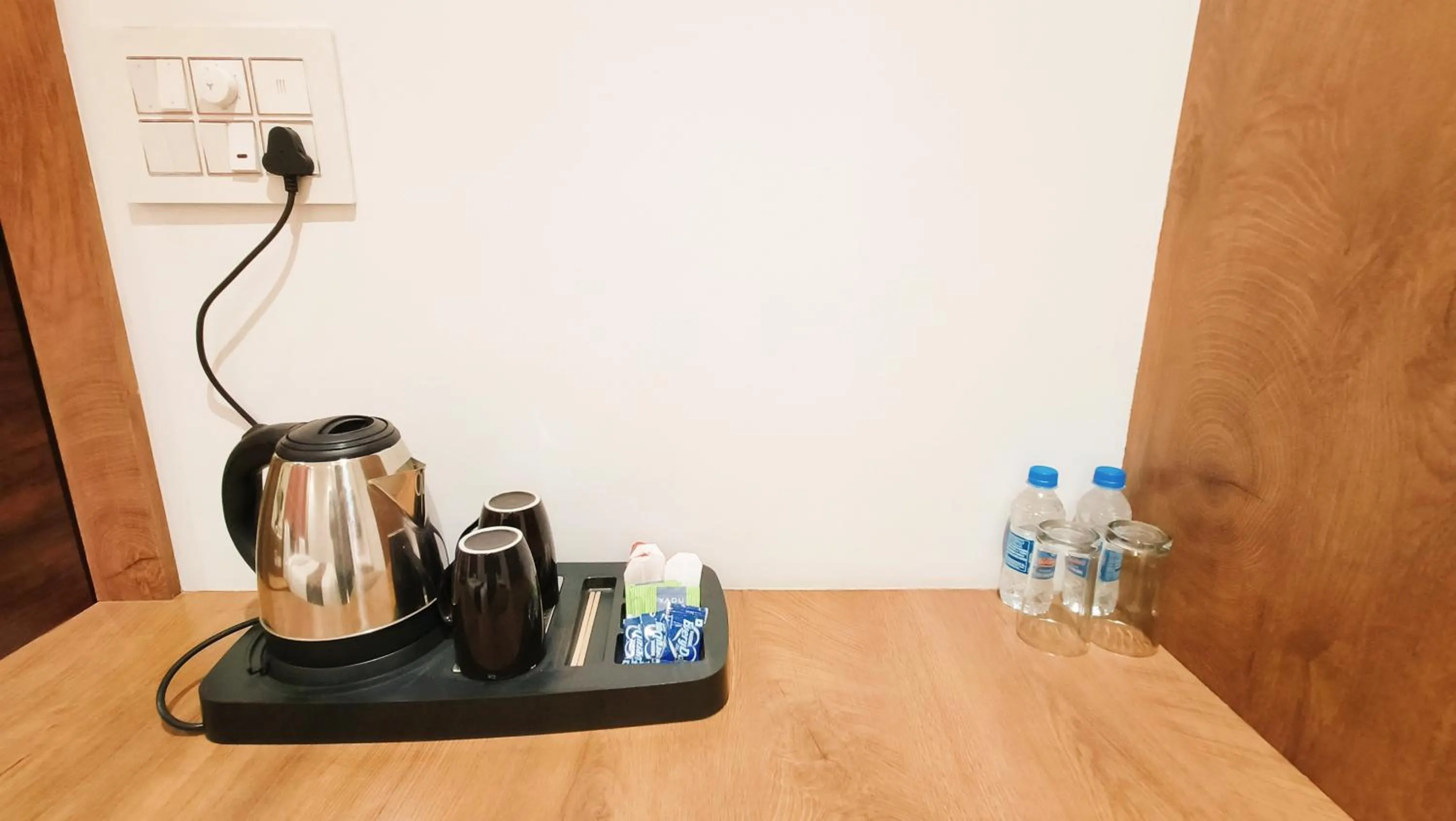 Coffee/tea facilities in Hotel Tango Traxx