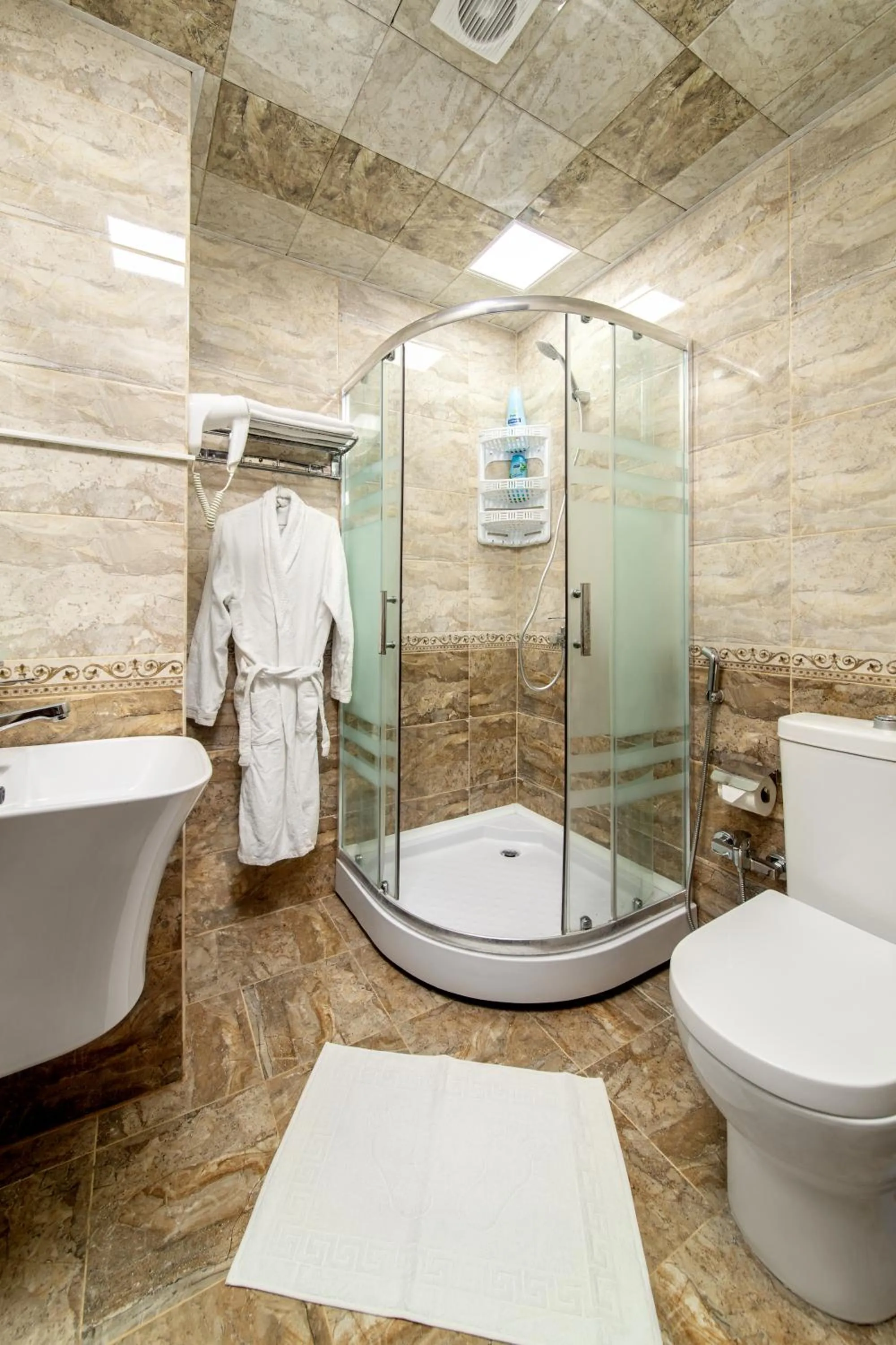 Shower in Amea Baku Hotel