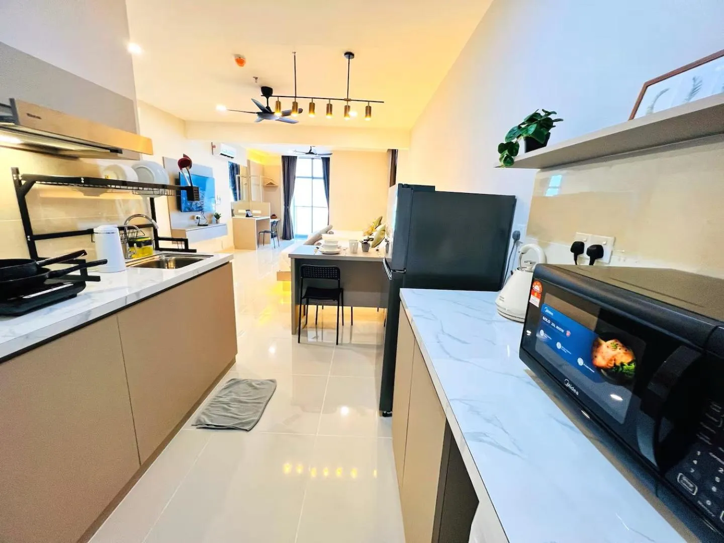 Kitchen or kitchenette in The Shore Kota Kinabalu