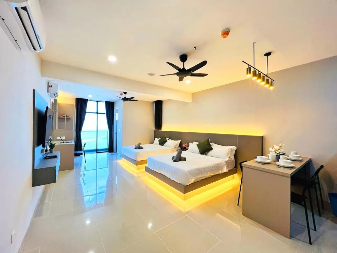 TV and multimedia, Bed in The Shore Kota Kinabalu