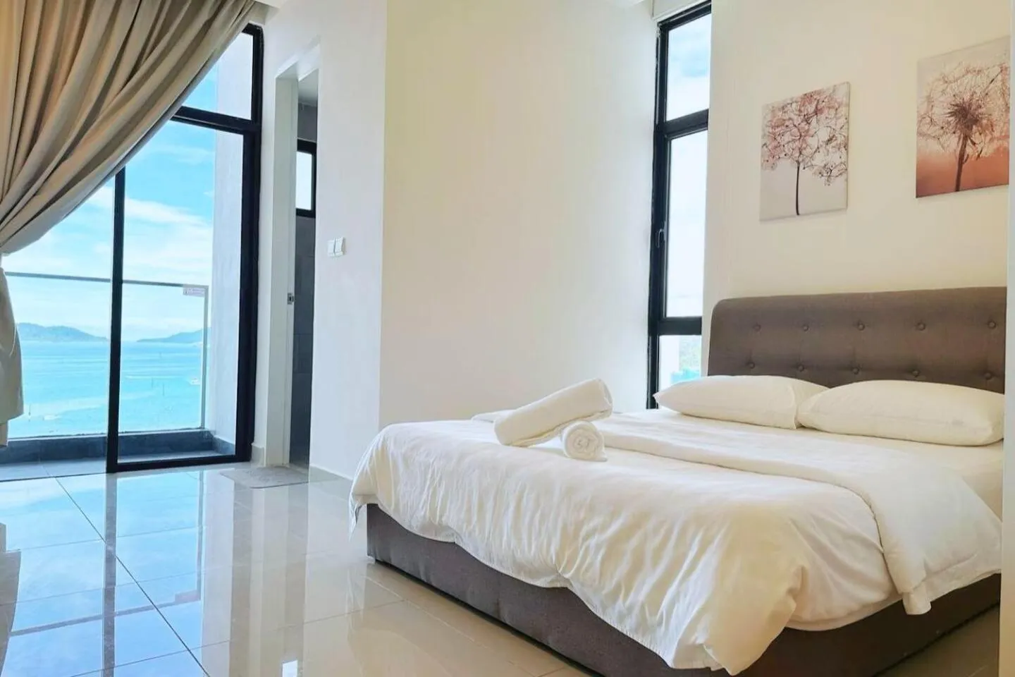 Bedroom, Bed in The Shore Kota Kinabalu