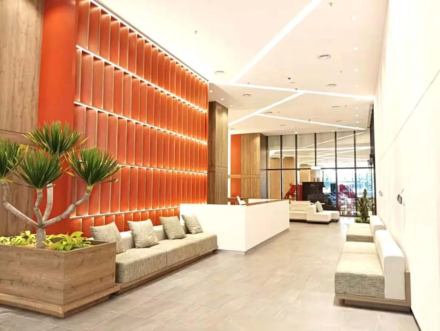 Lobby or reception in The Shore Kota Kinabalu