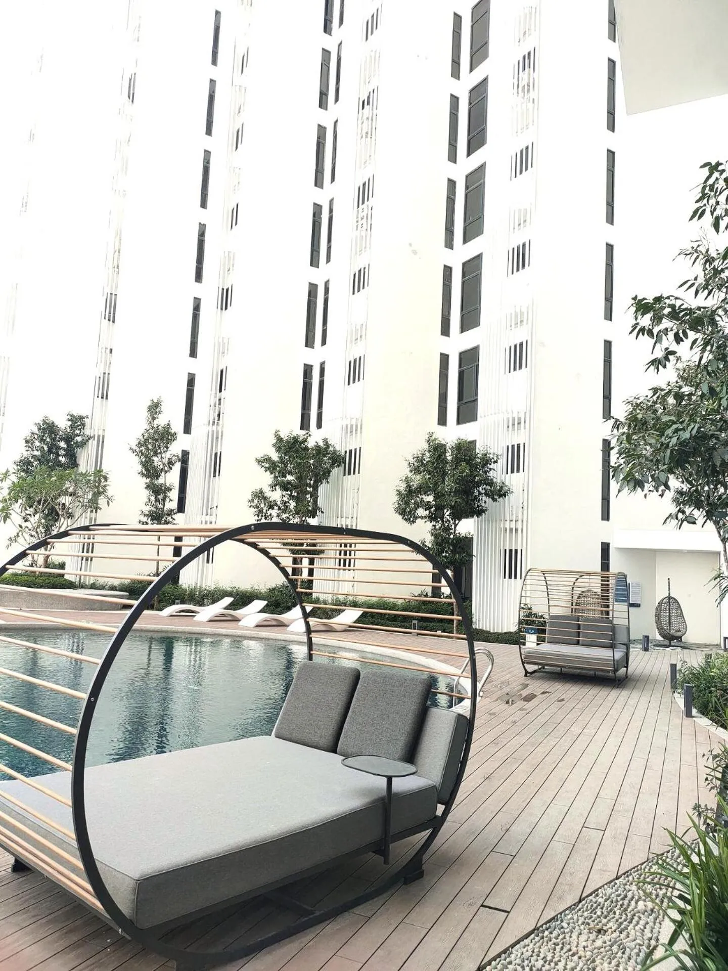 Swimming pool in The Shore Kota Kinabalu