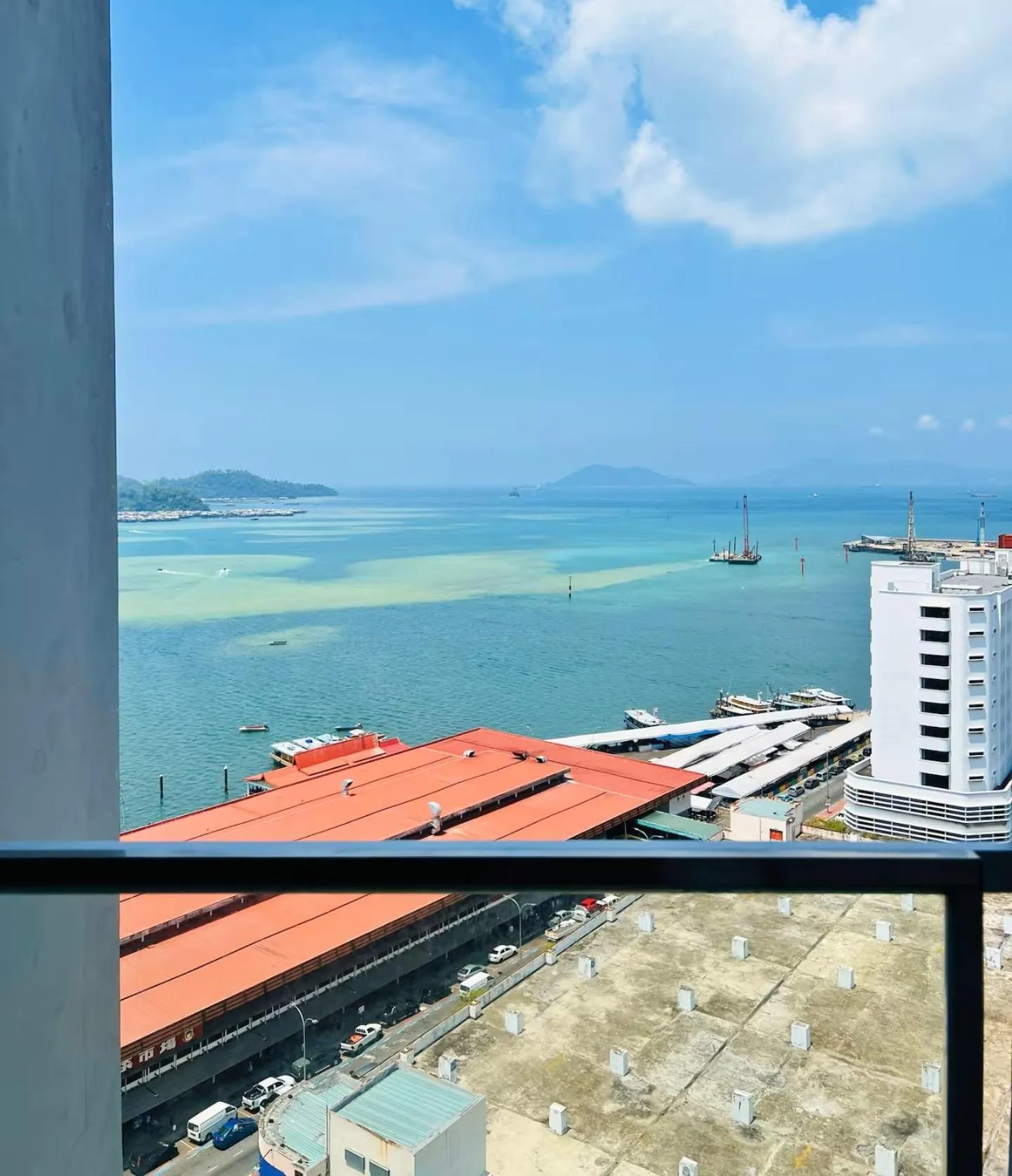 Sea view in The Shore Kota Kinabalu