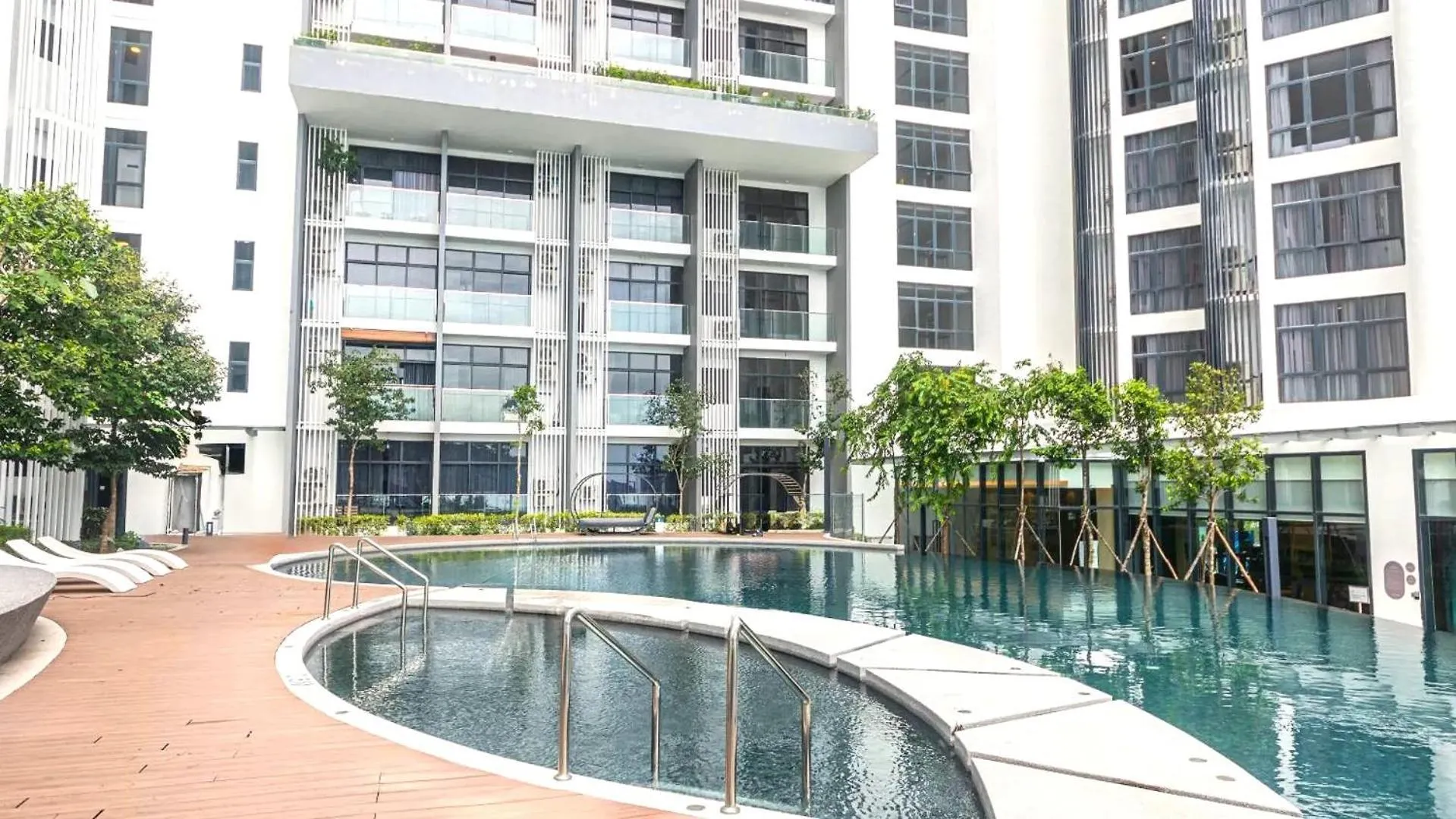 Swimming pool in The Shore Kota Kinabalu