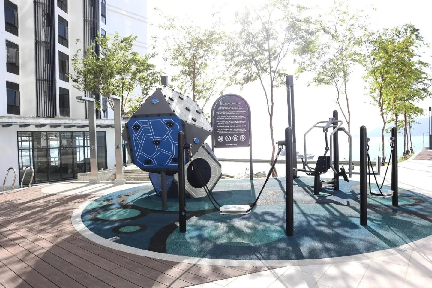 Children play ground in The Shore Kota Kinabalu